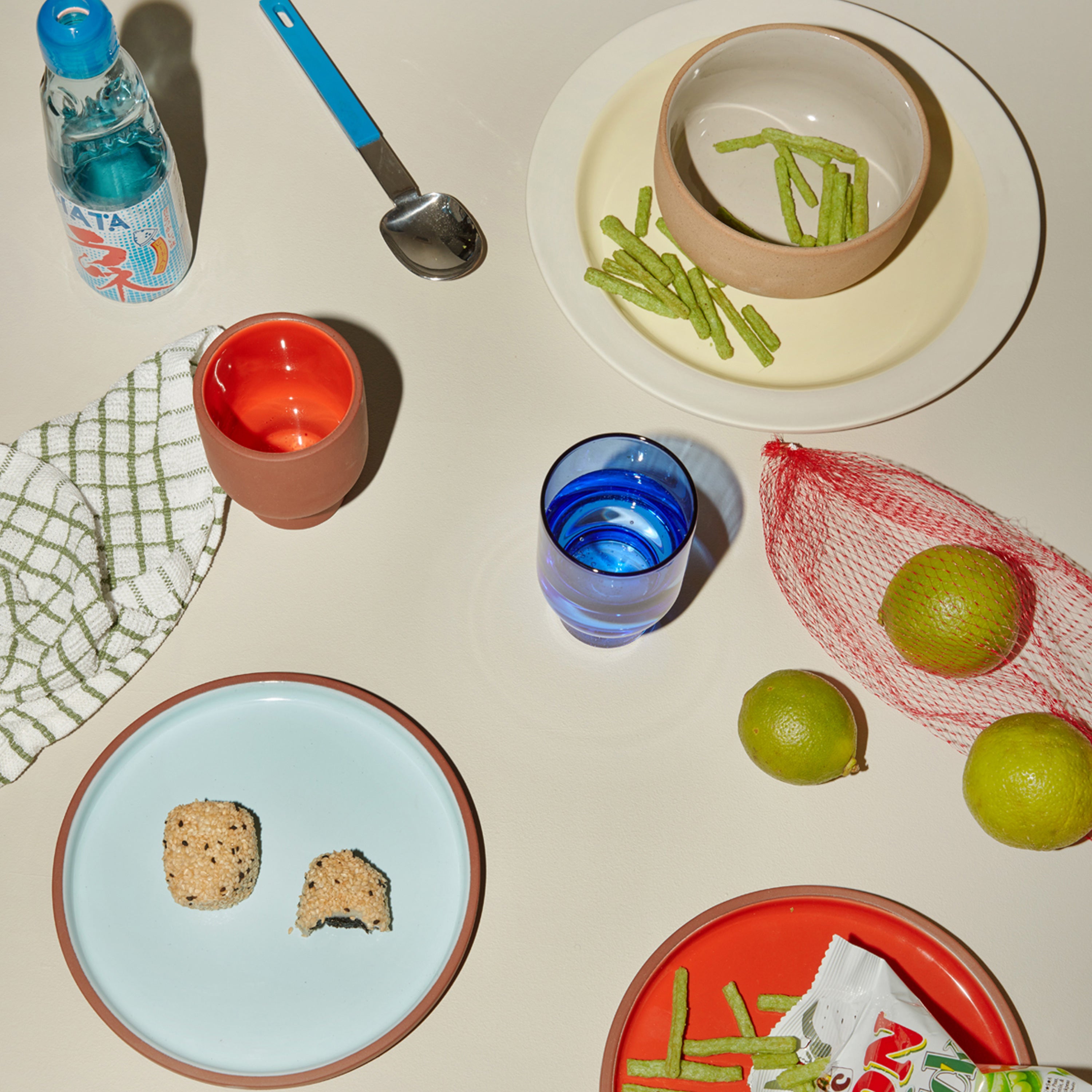 Studio About Glassware Waterglas - Set van 2 - Blue