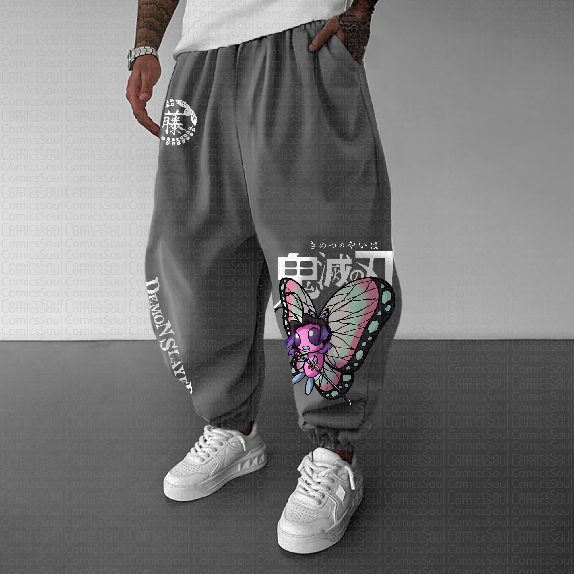 Unisex Anime Inspired Vintage Pants丨Comicssoul X Comicssoul