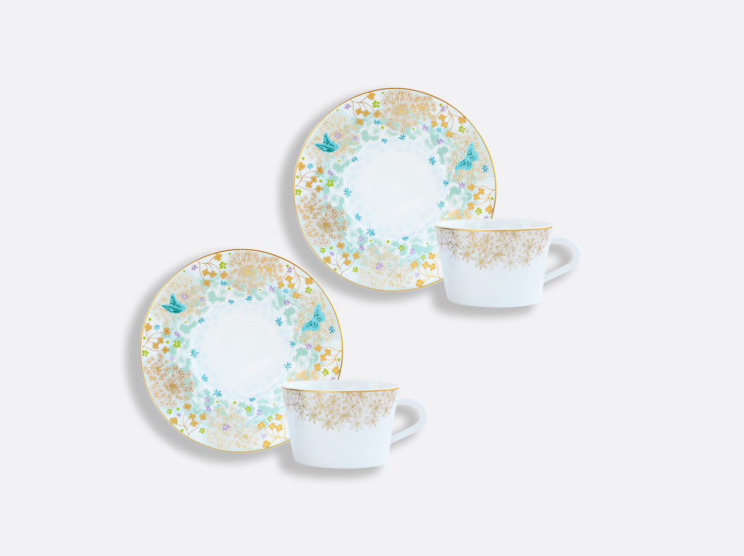 Coffret de tasses & soucoupes thé 15 cl