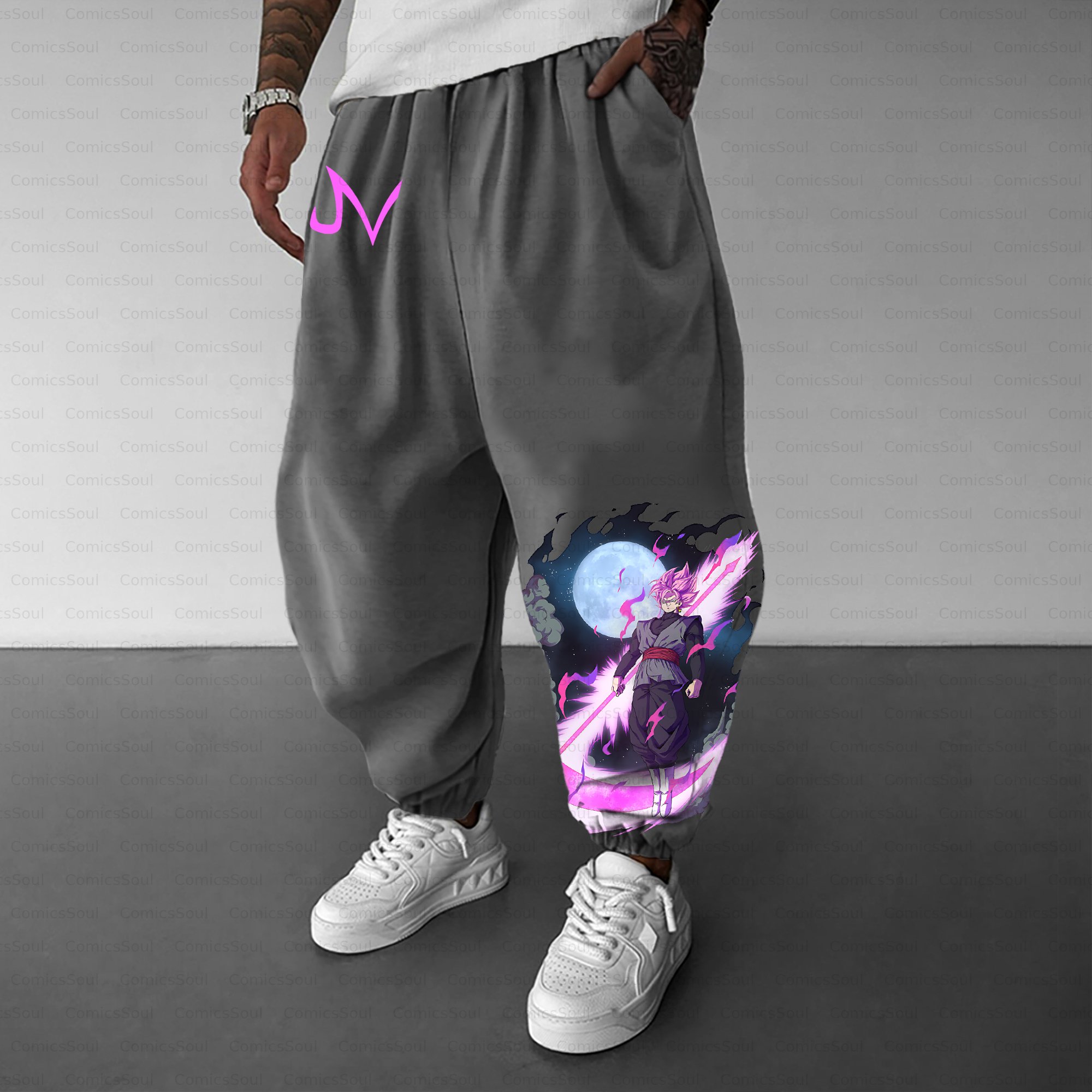 Unisex Casual Anime Streetwear Pant
