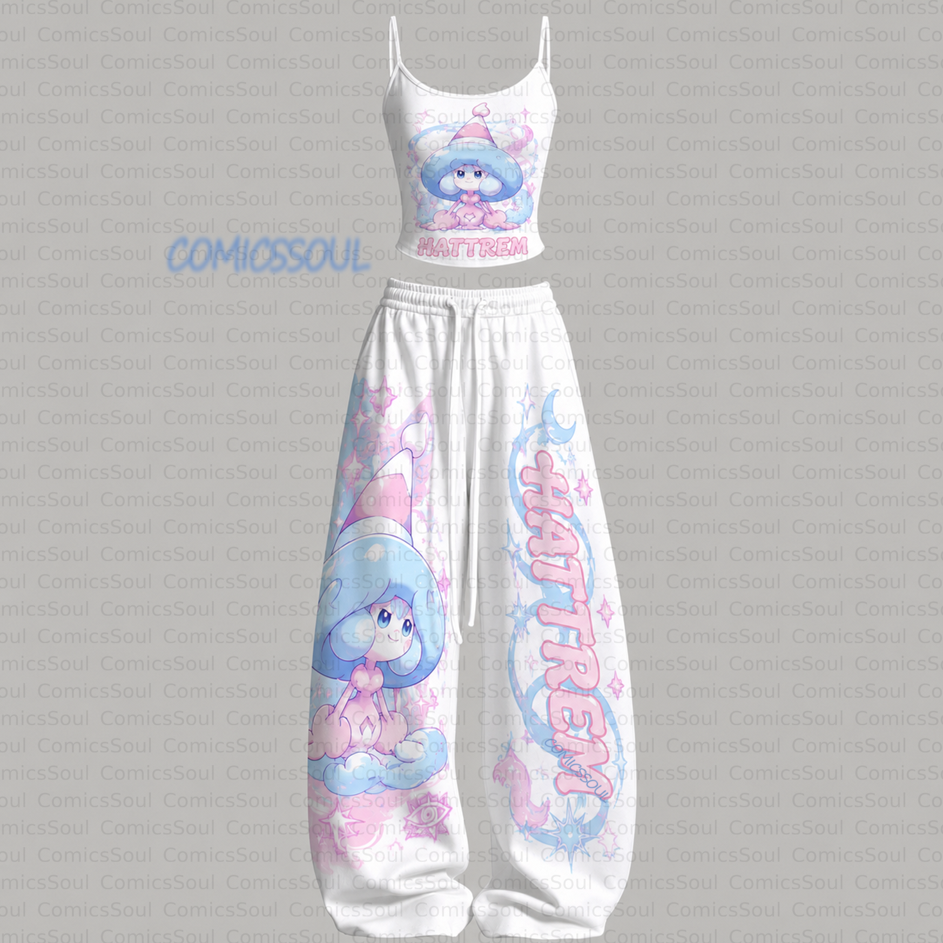 Pokémon Top & Elasticated Trousers Two-Piece Set