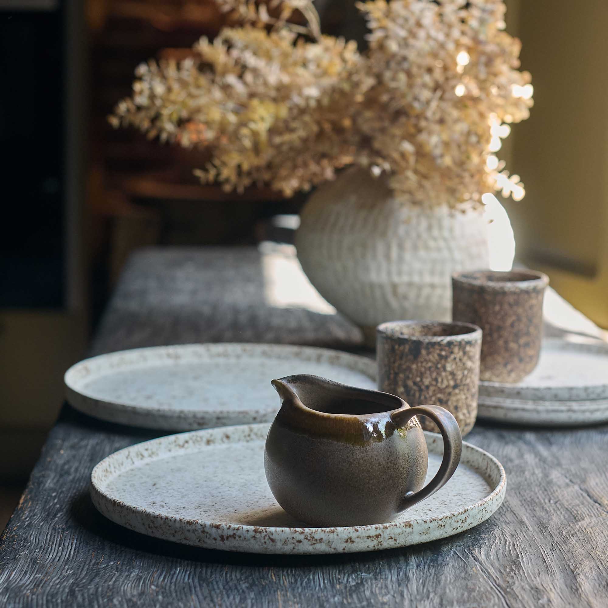 Martine Dinner Plate, Salt