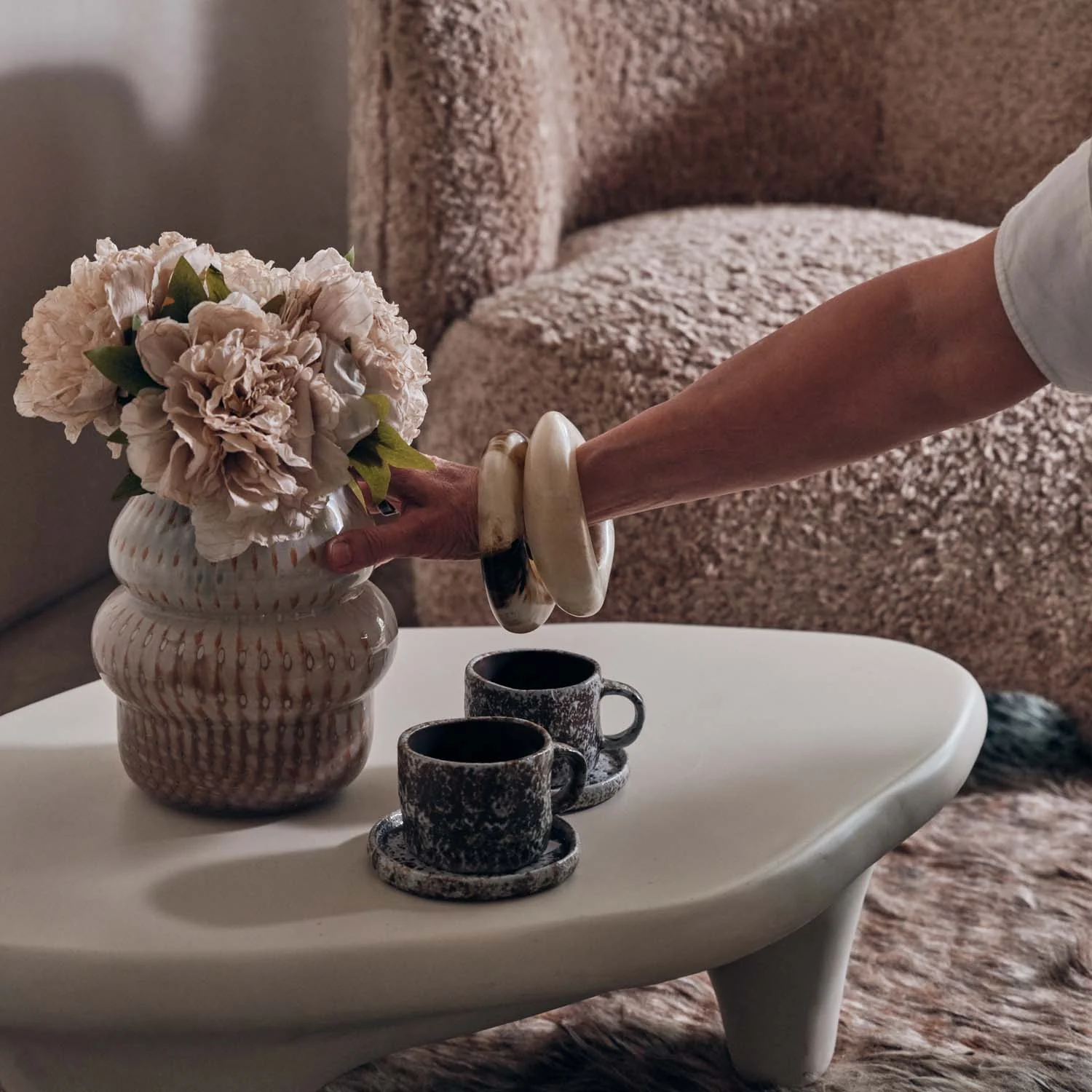 Norman Cup and Saucer, Mocha
