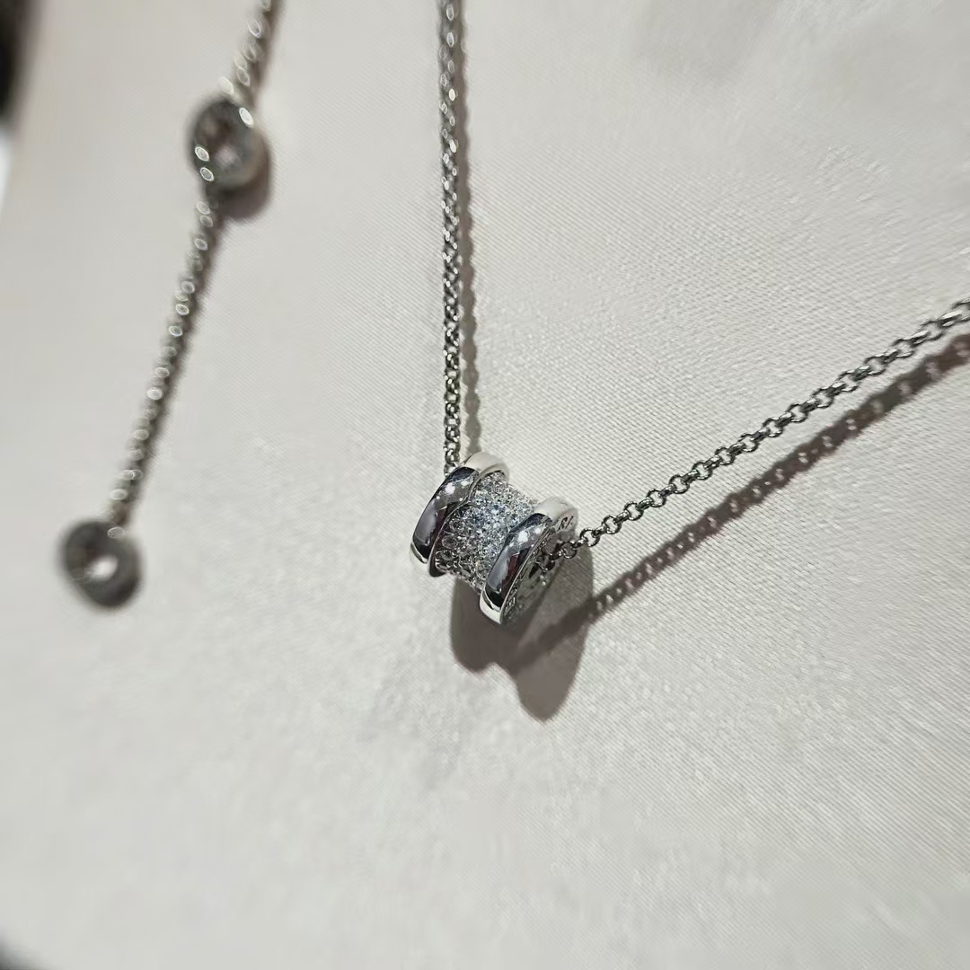 Bvlgari B.zero1 Necklace - Full Diamond - Original Replica Club