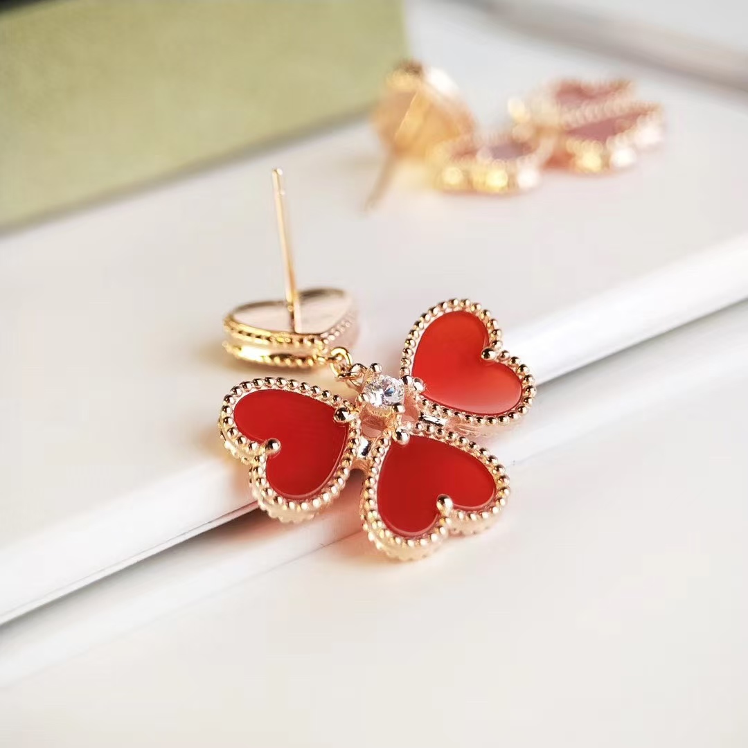 VCA Sweet Heart Earrings - Original Replica Club