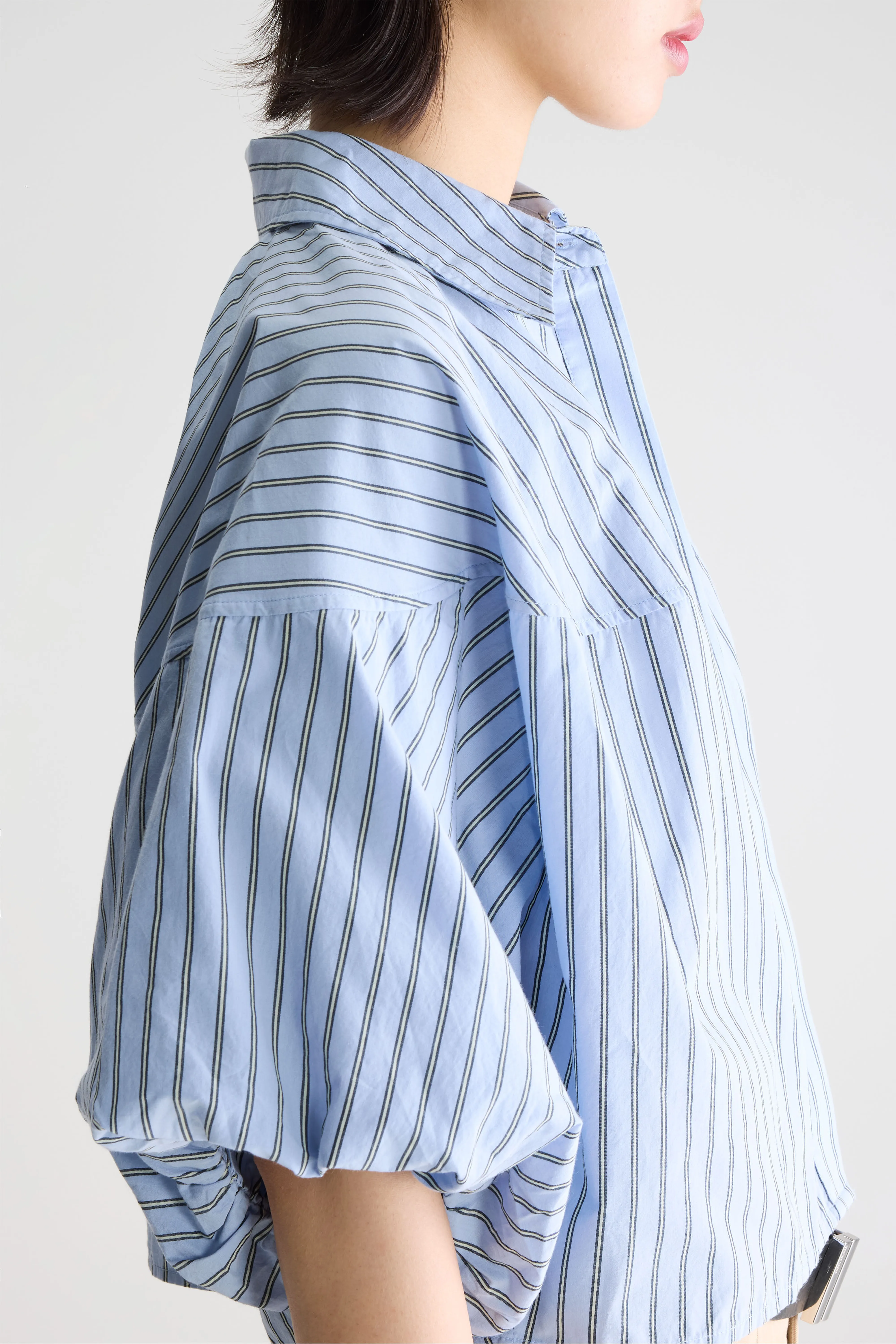 Bellerose Cassy balloon shirt (261 / W / STRIPE B)