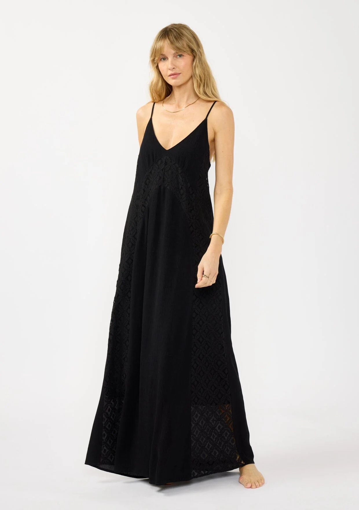 Julie Lace Maxi Dress