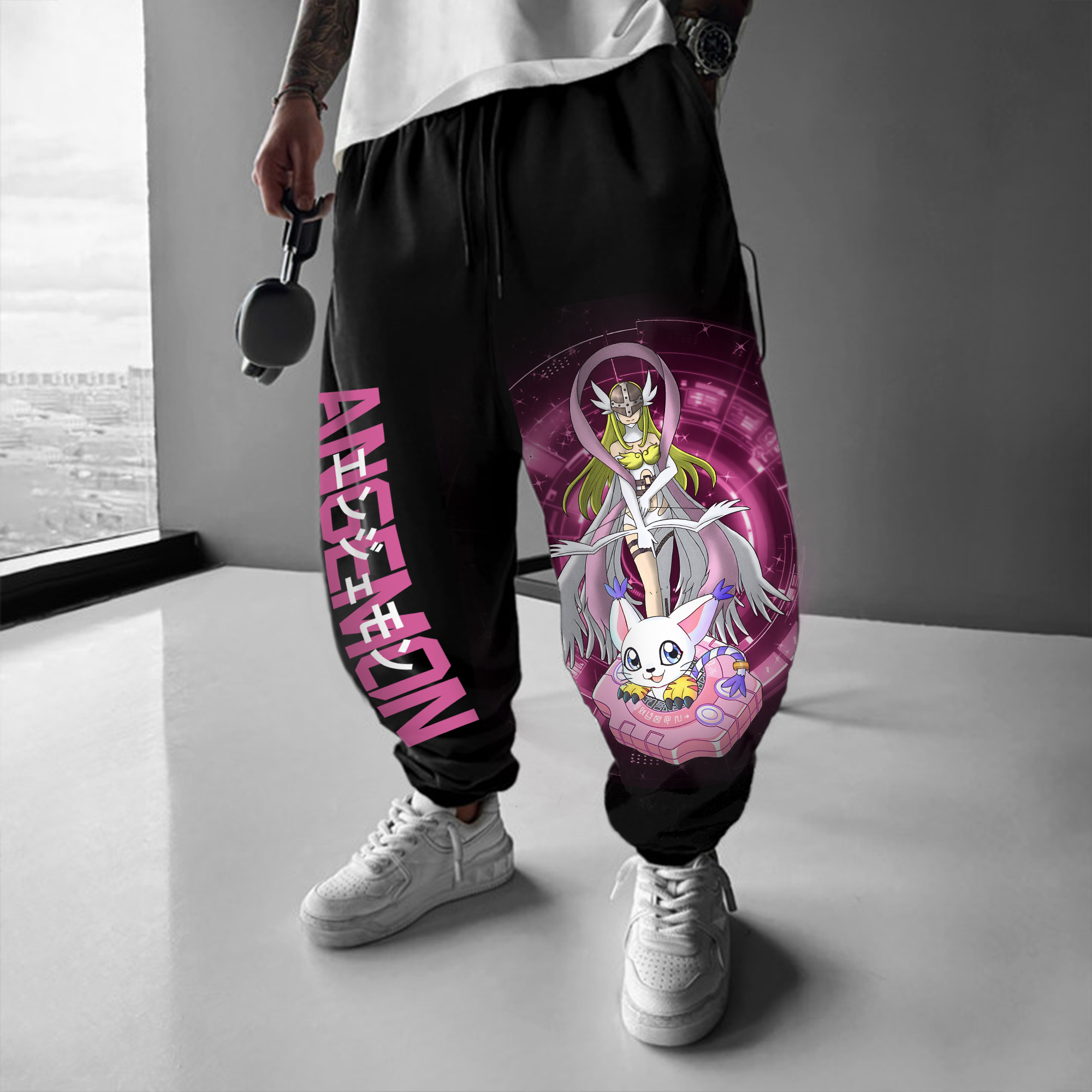Unisex  “Comicssoul”  Anime Style Retro Pants