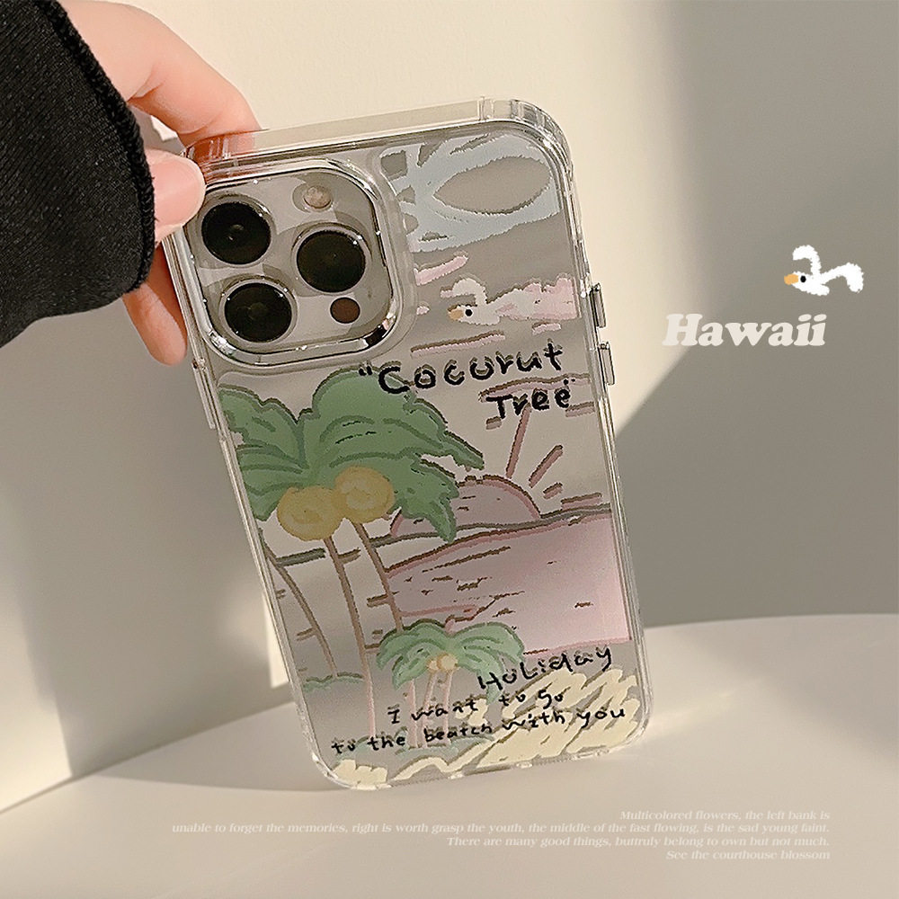 🎀Minimalist Ins-Style Mirror Phone Case (For iPhone 11/12/13/14/15/16/17 Pro Max)