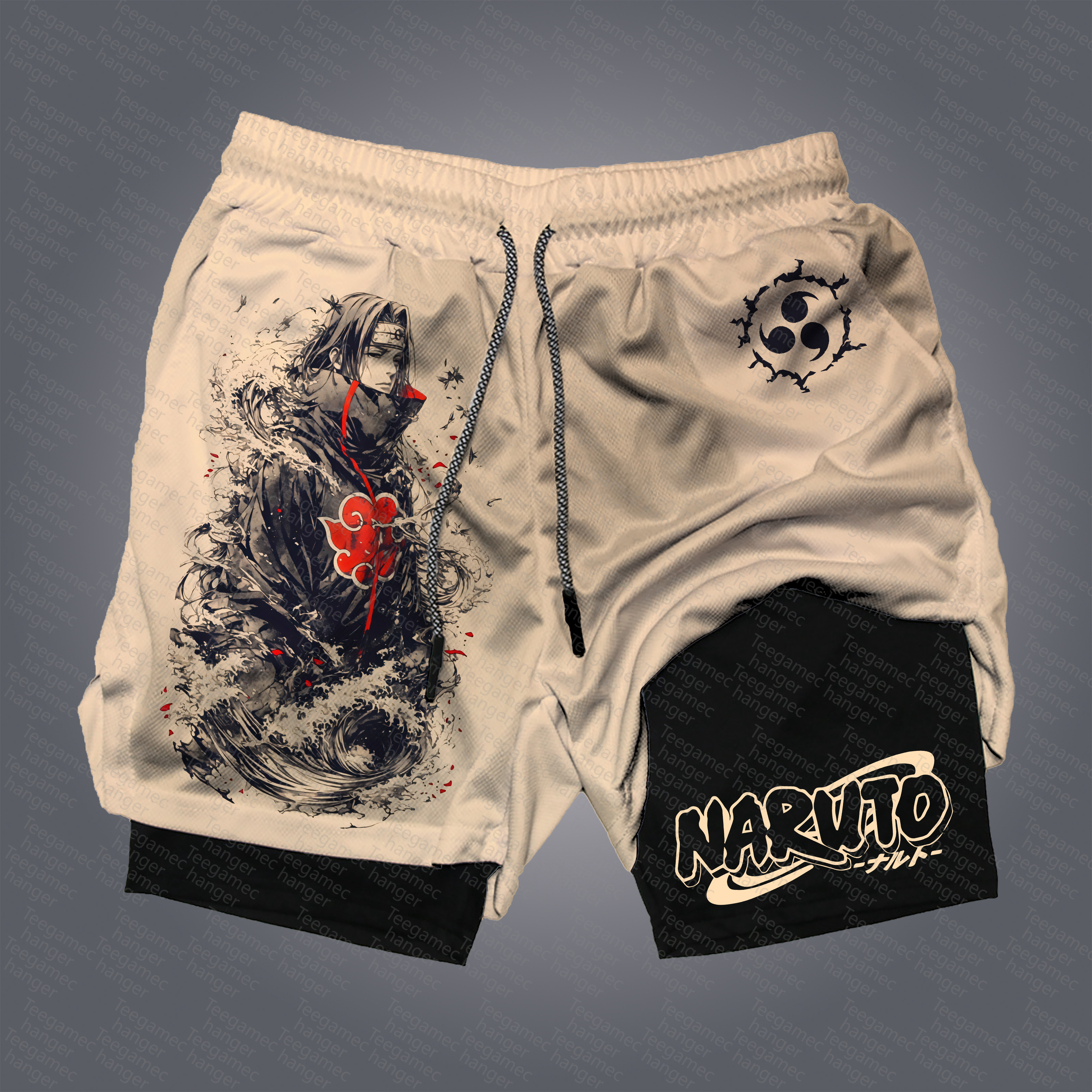 Unisex   Casual Anime Streetwear Shorts