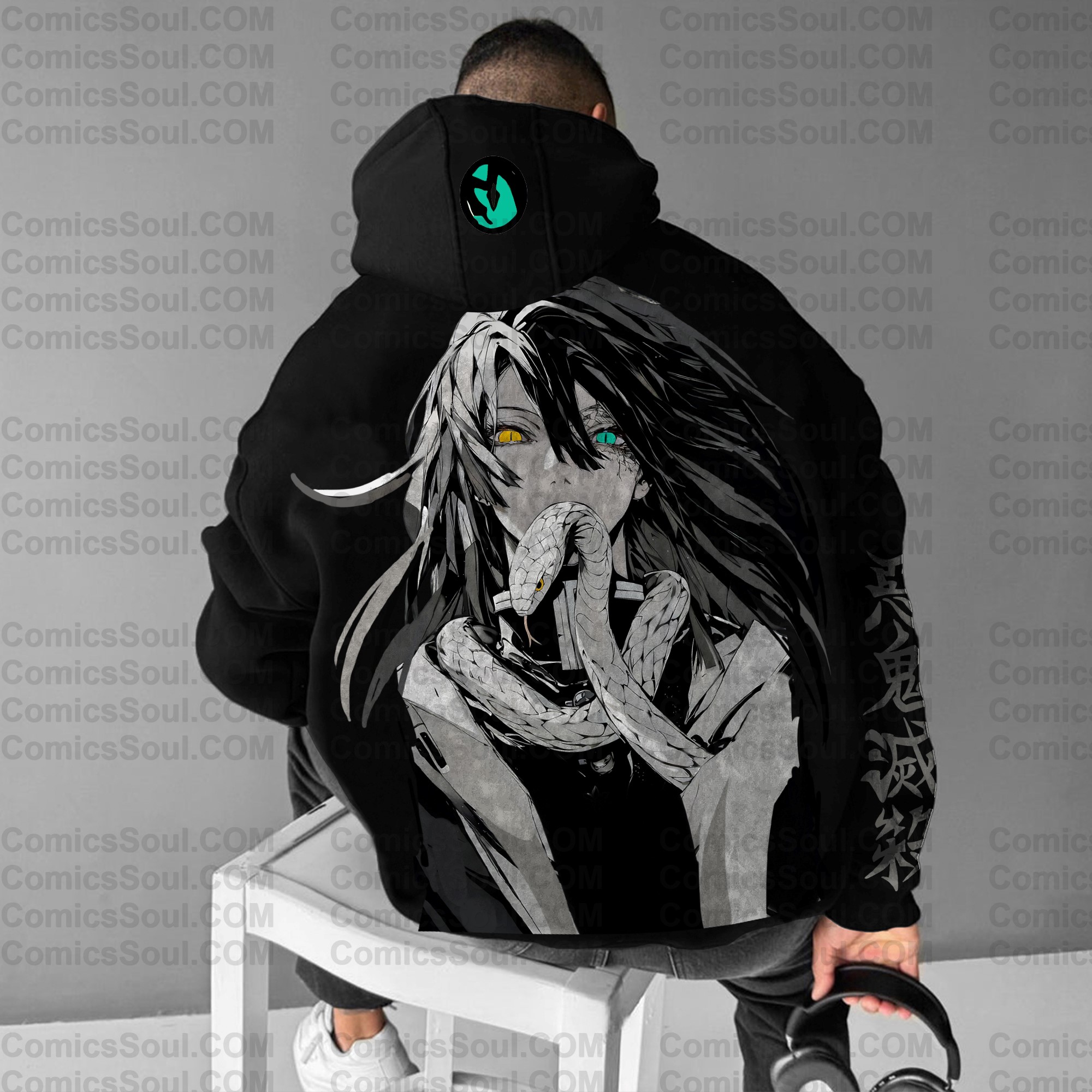Unisex Anime Graphic Streetwear Vintage Plush Hoodie| KNY