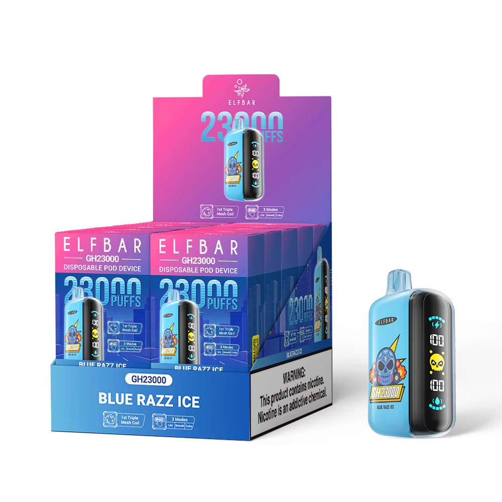 ELFBAR GH23000 kertakäyttöinen sähkötupakka (kaikki maut)