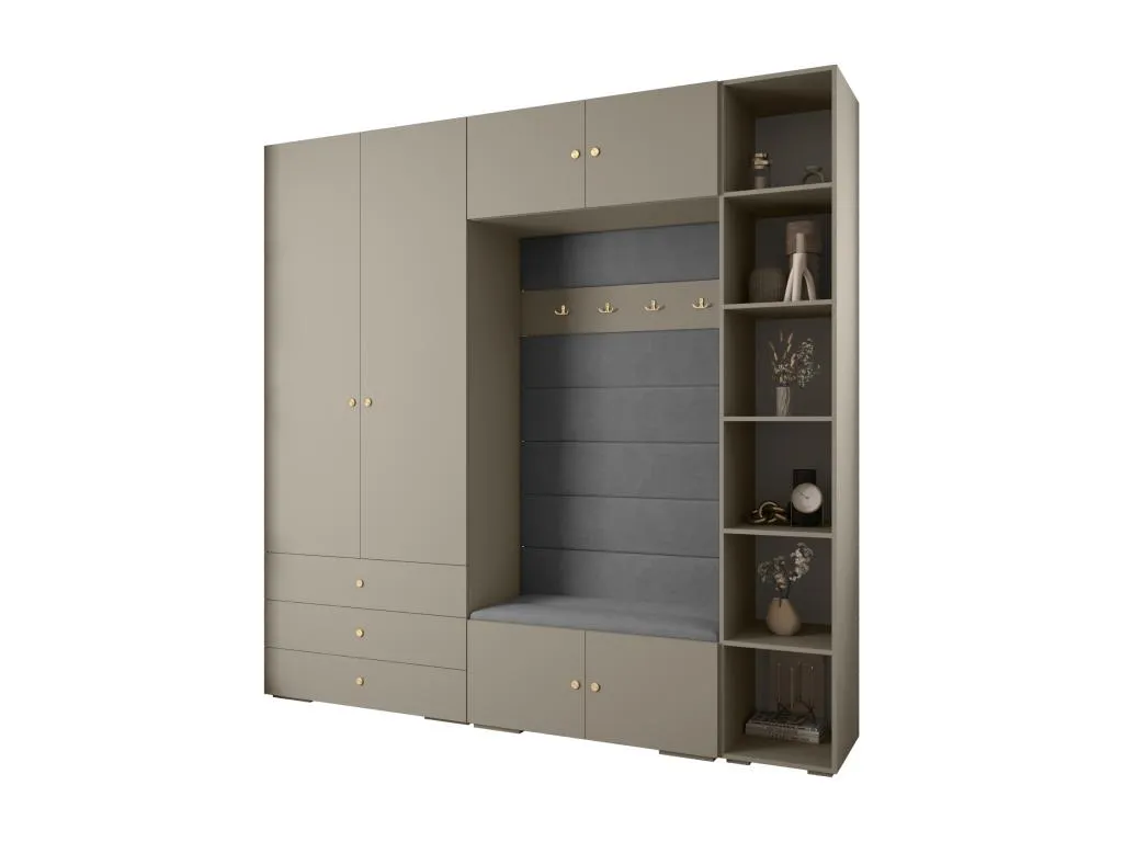 Hogarmini 2 armario con puertas batientes 236.7/240/47 21721epgj