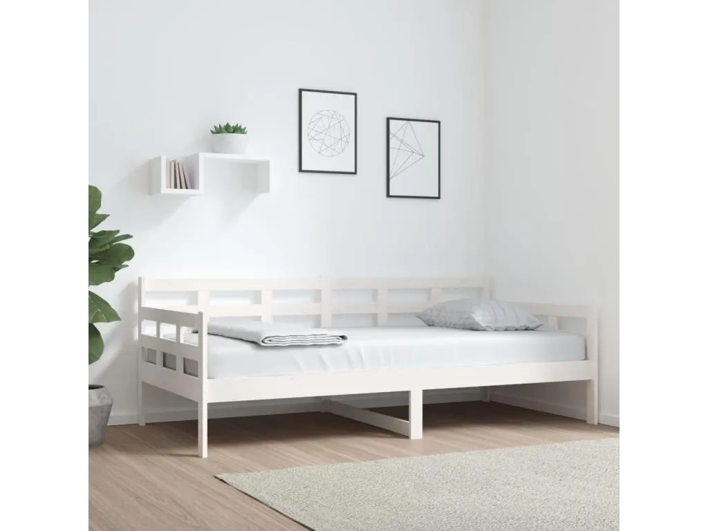 Sofá cama Decoesp maciza de Decoesp blanco 90x190 cm 80746WEWQ