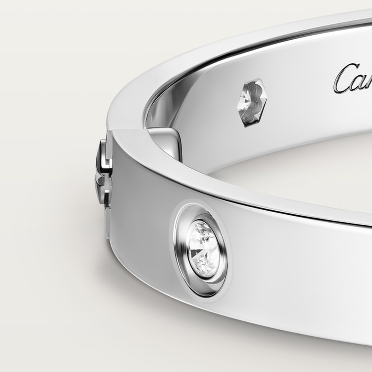 Replicate LOVE bracelet, classic model,10 diamonds(1:1 replica) - Original Replica Club