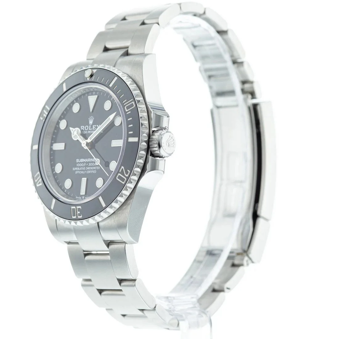Rolex Submariner 41mm Black Dial 124060 No-Date
