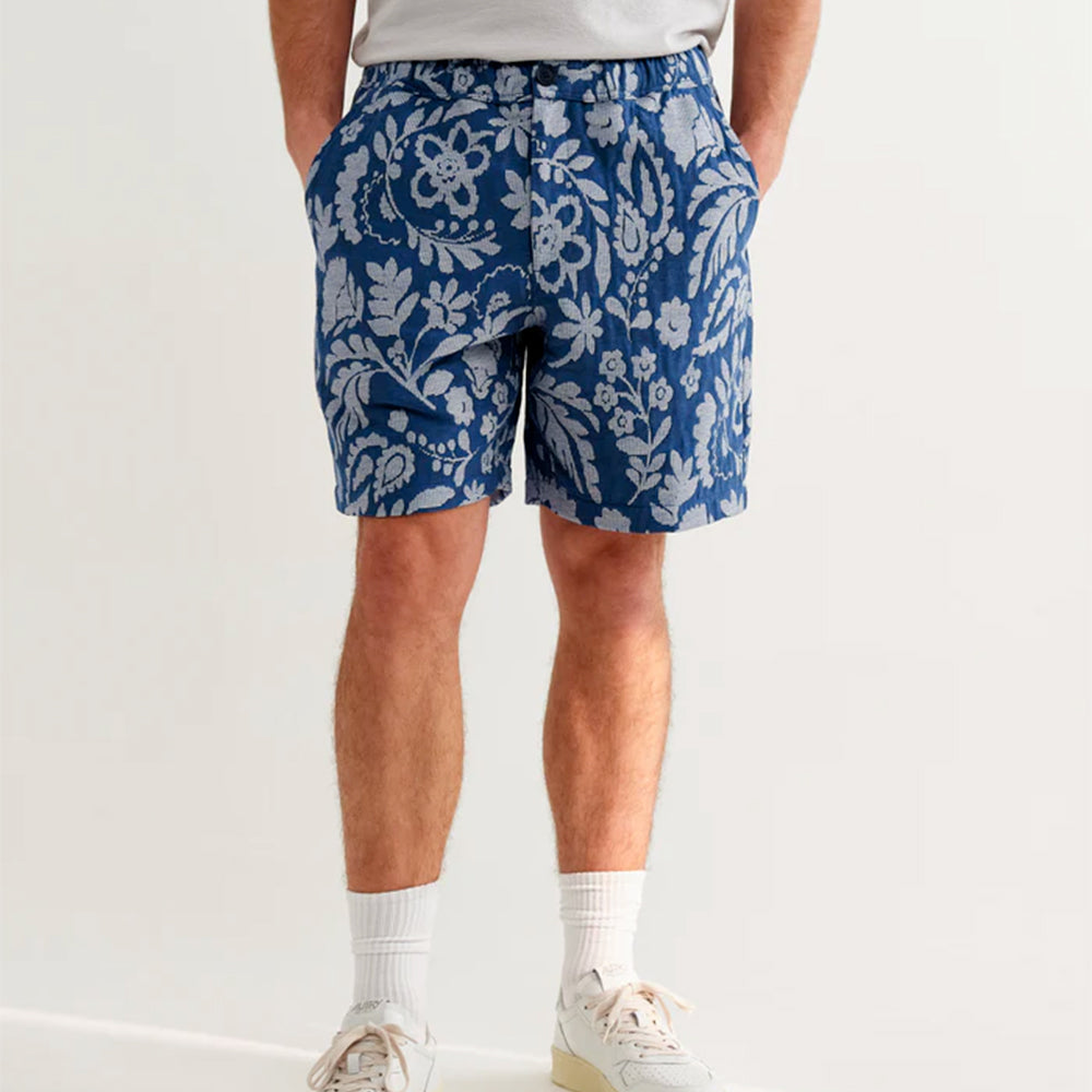 Wax London - Short Kurt - Bleu Ecru