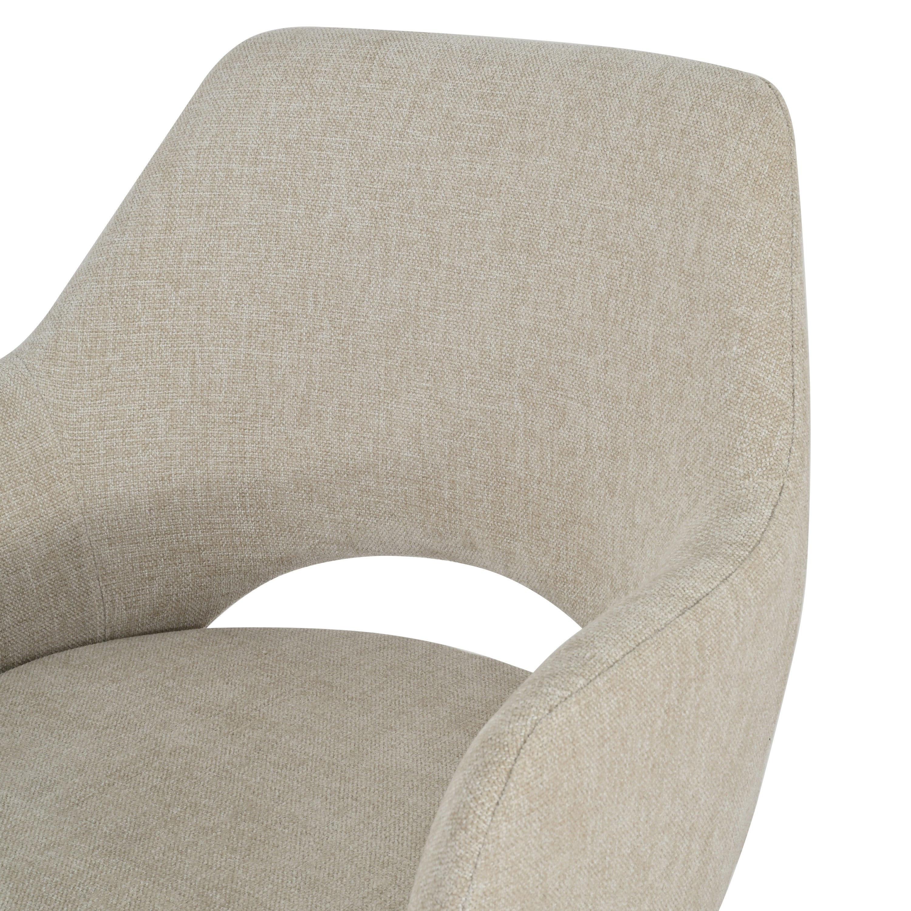 by fonQ Gap Draaibare Eetkamerstoel - Beige / Crème