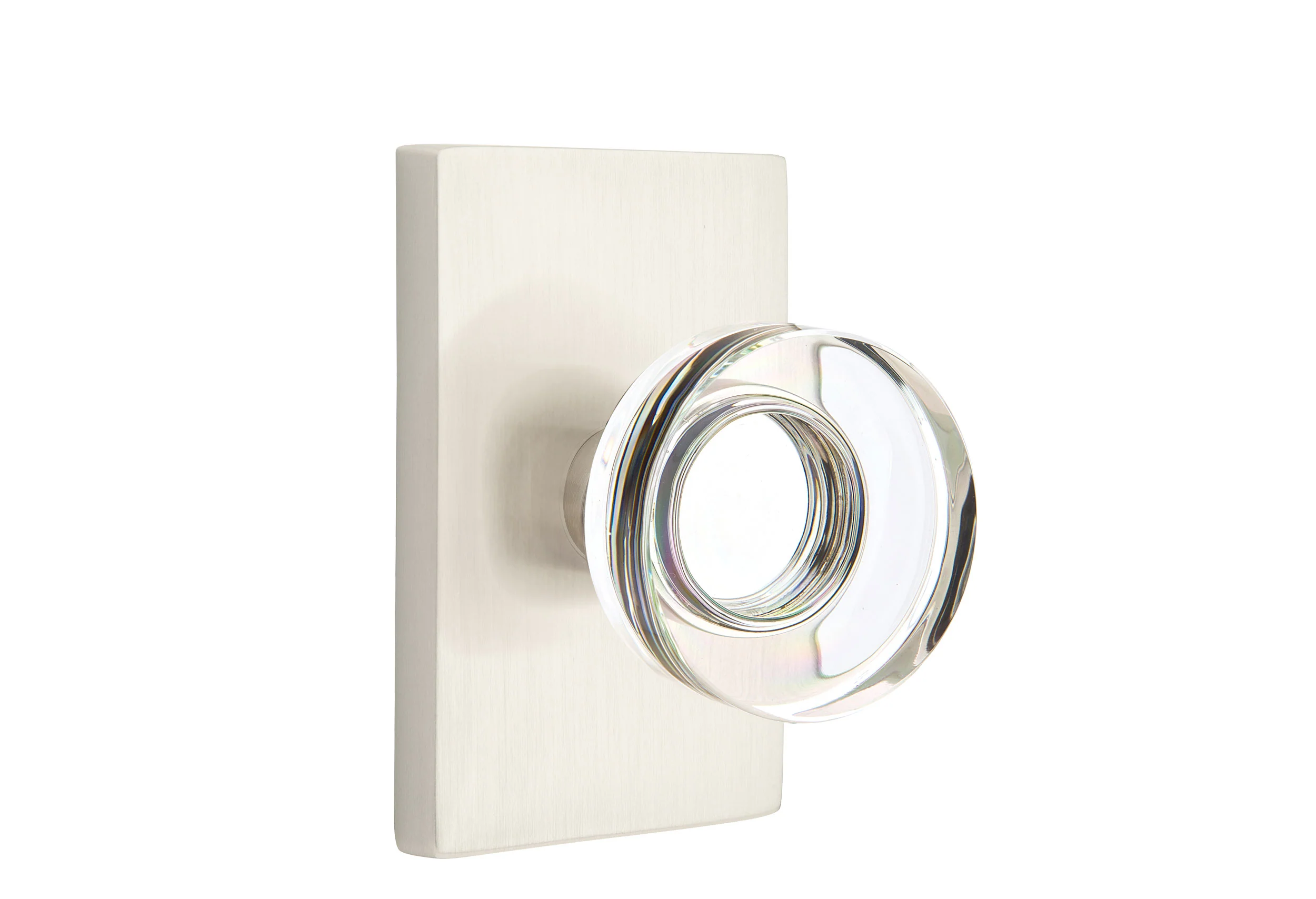 Modern Disc Glass Knob - KTF Painting Interior Exterior