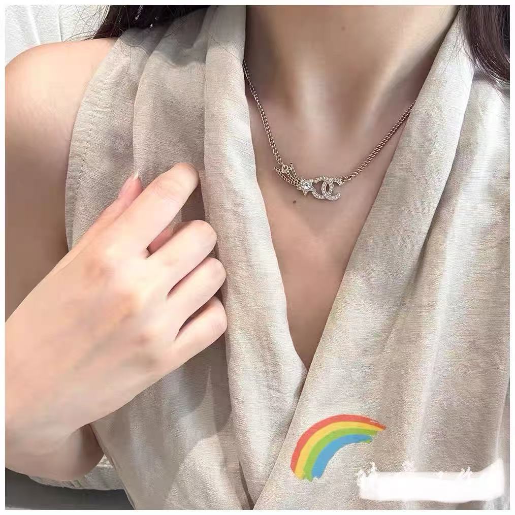 Chanel Star Meteor Comet Necklace - Original Replica Club