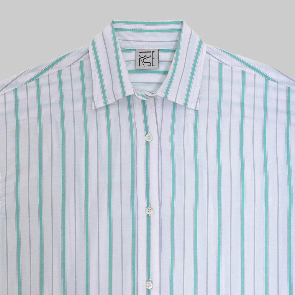 Baserange - Robe Chemise Ole - Rayées