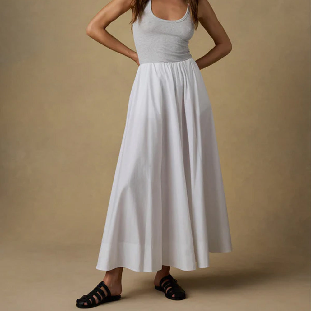 Faherty - Jupe Coastal Nera  - Blanc