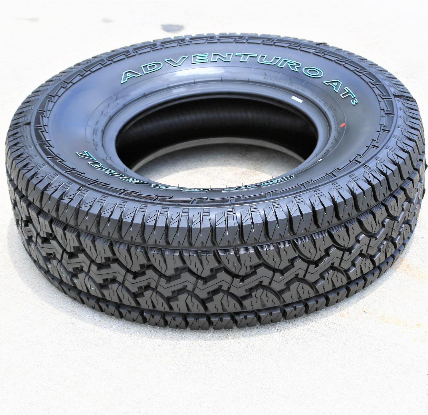 GT Radial Adventuro AT3 245/70R17 108 T Tire Fits: 2015-18 Chevrolet Silverado 1500 SSV. 2014-20 Jeep Grand Cherokee Laredo - Image 3