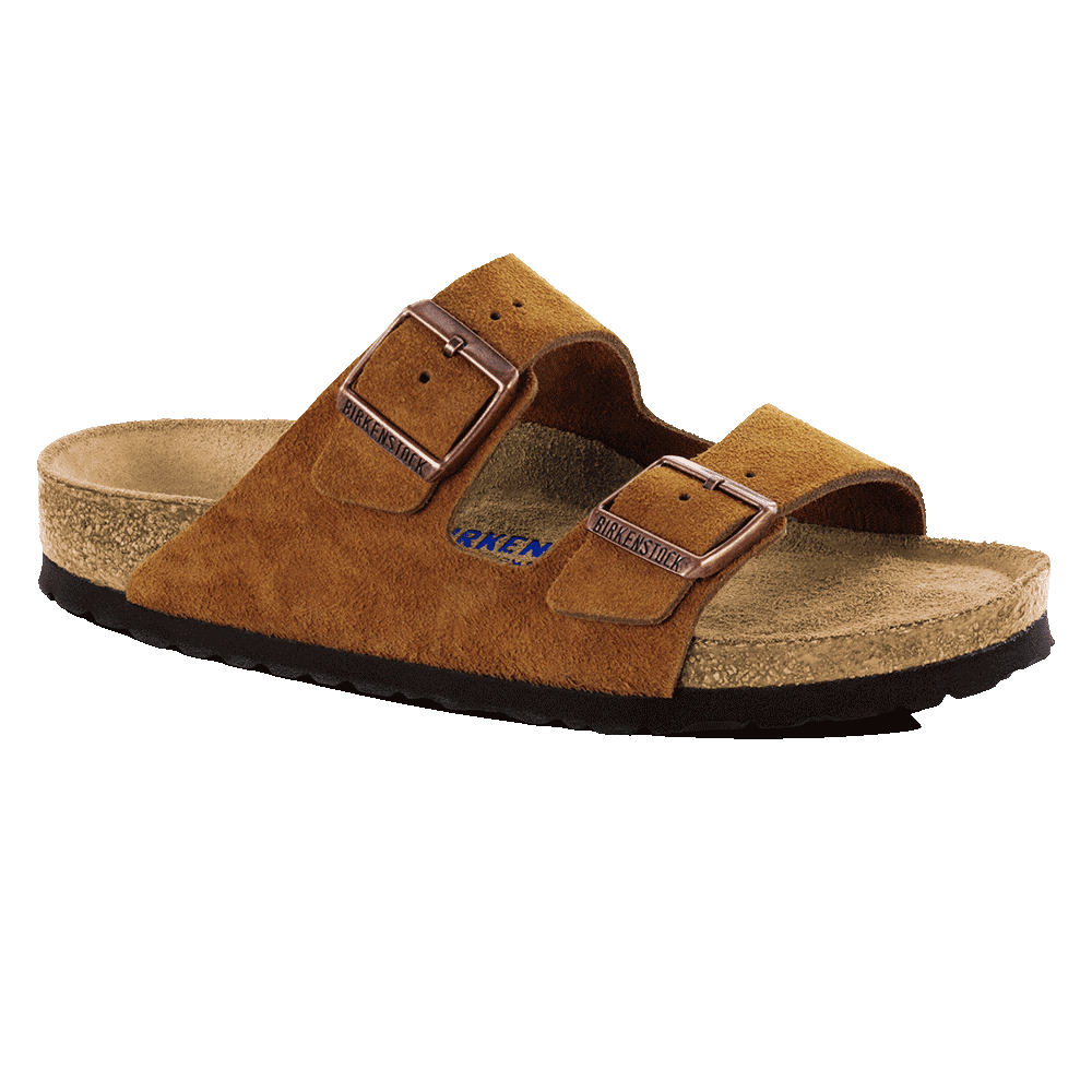 Birkenstock - Sandales Lit de pied souple Arizona - Marron