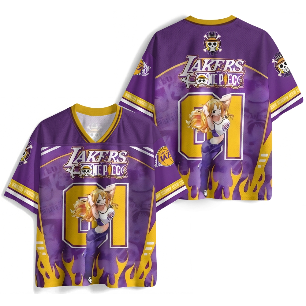 One Piece Anime Football Jersey