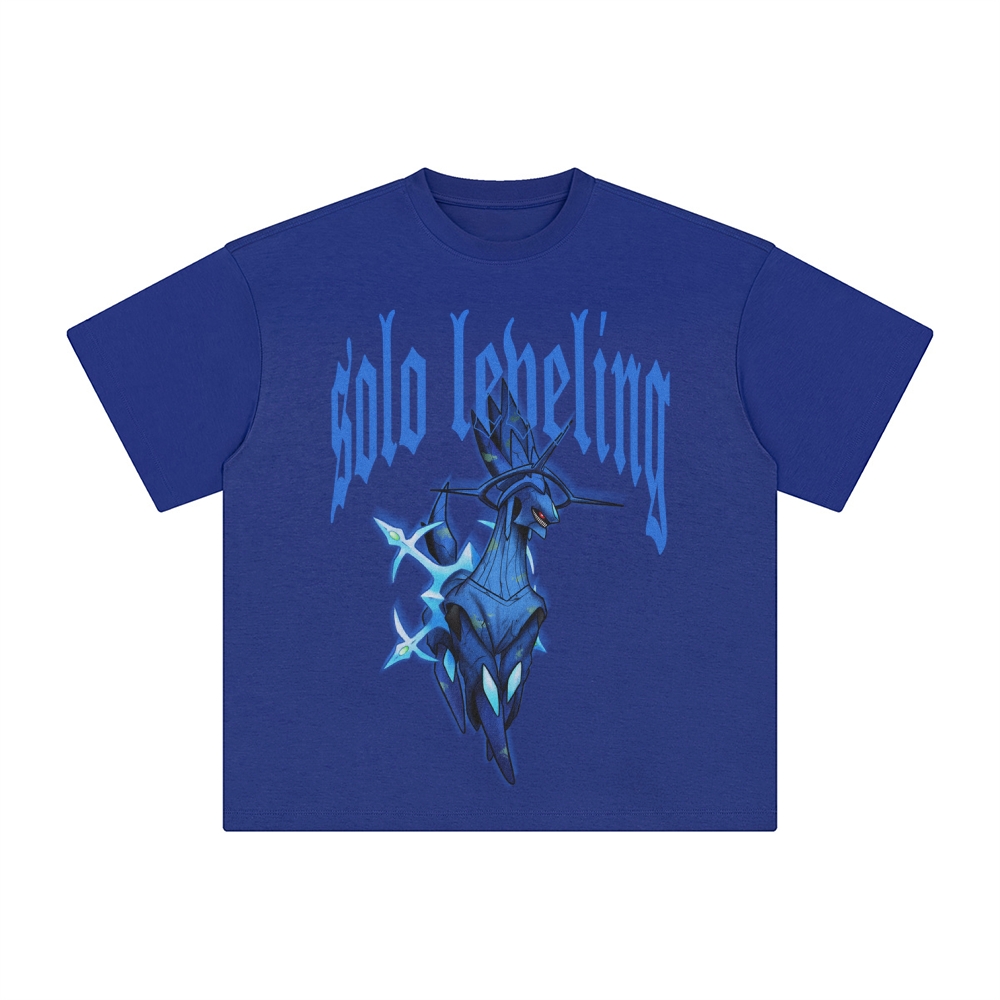 Unisex Anime Inspired Washed  Vintage T-Shirt