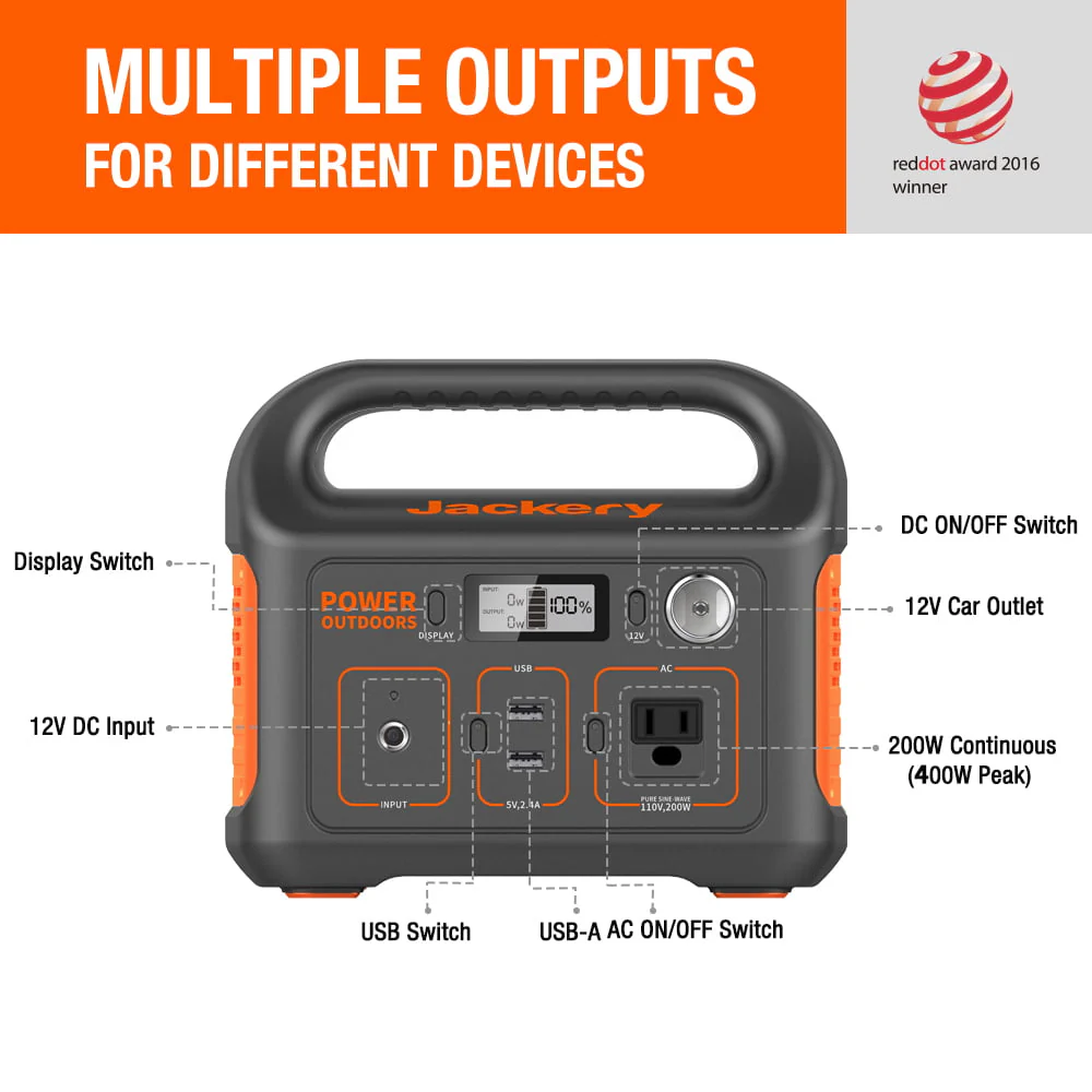 Jackery Explorer 290 Portable Power Station - Image 7