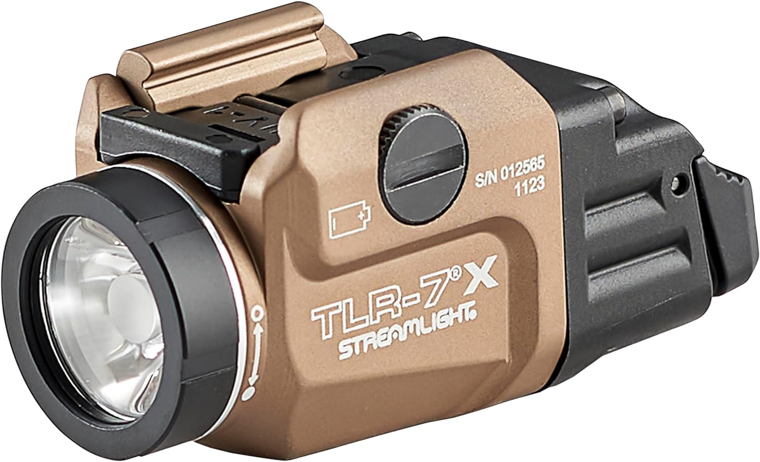 WAYFAIR Streamlight 69456 TLR-7 X USB 500-Lumen Compact Tactical Weapon Light With High & Low Paddle Switches And Key Kit, Flat Dark Earth