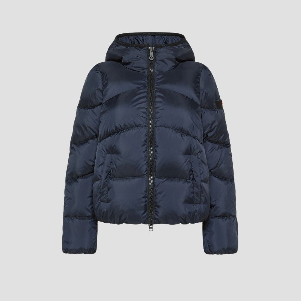Peuterey - Manteau Carena MQN 01 avec détails contrastés - Bleu Graphite