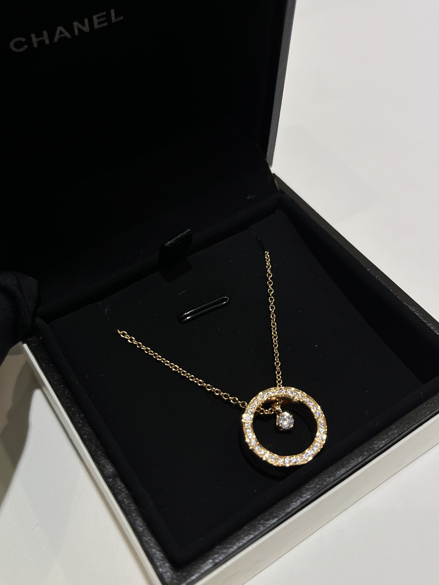 Chanel Coco Collier Necklace in Yellow Gold Color - Original Replica Club