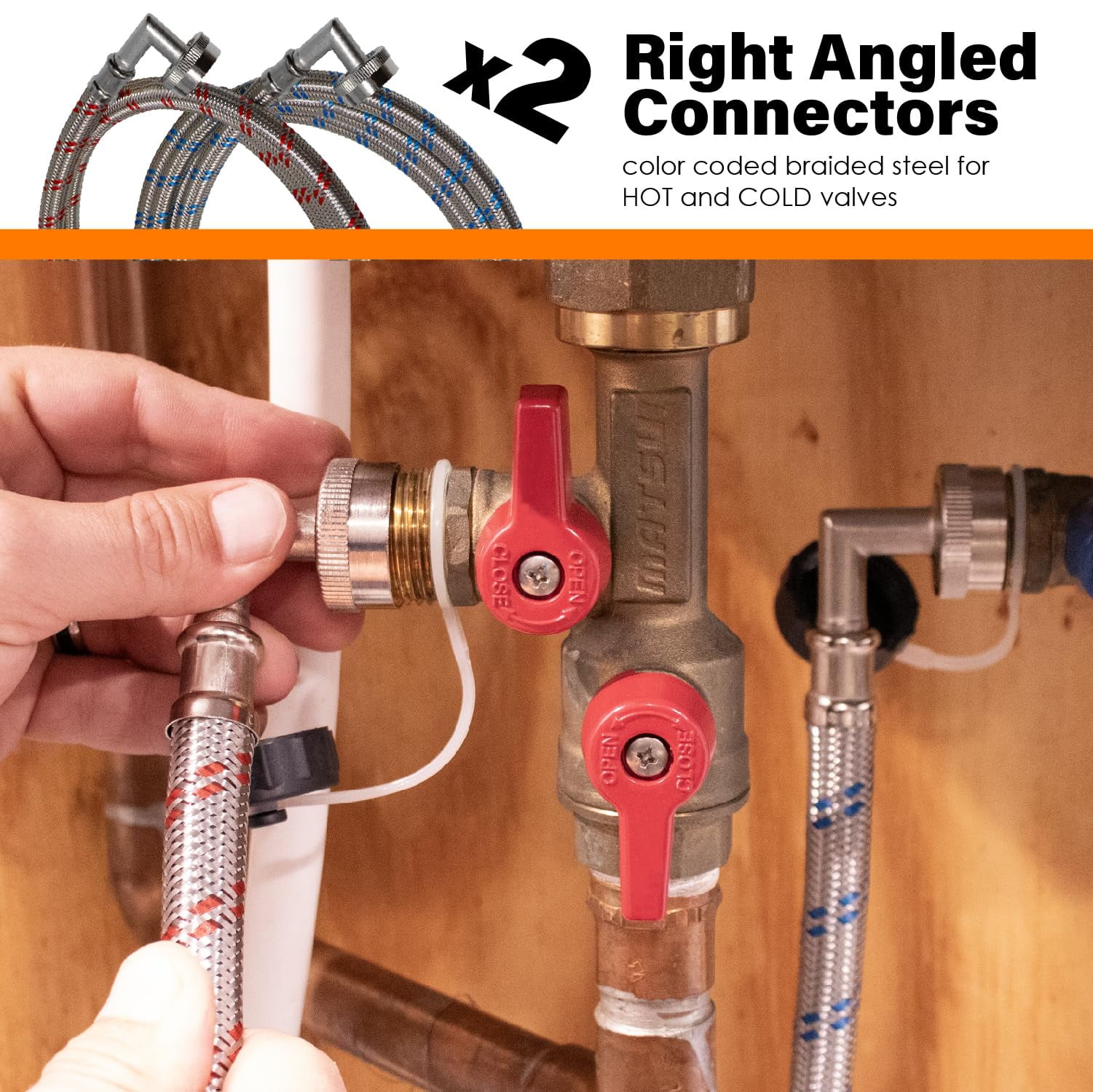 Chromex Tankless Water Heater Flush Kit with Certified Liquid Descaling Solution and Right Angle Inlet Hoses & 1/6HP Extra Strength Pump - Image 4