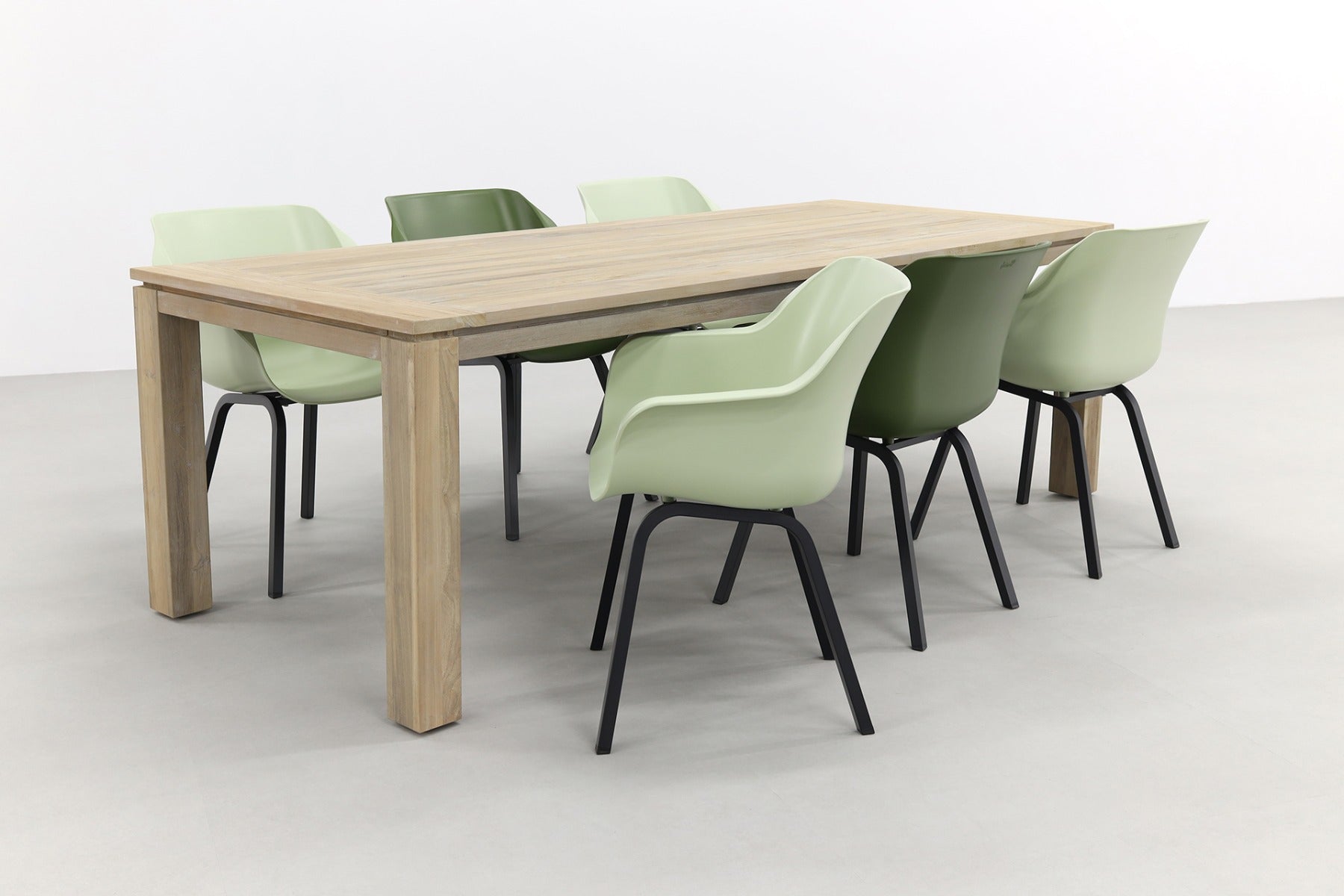 Hartman Sophie Element mixed green Rome grey 240 cm. tuinset - 7-delig