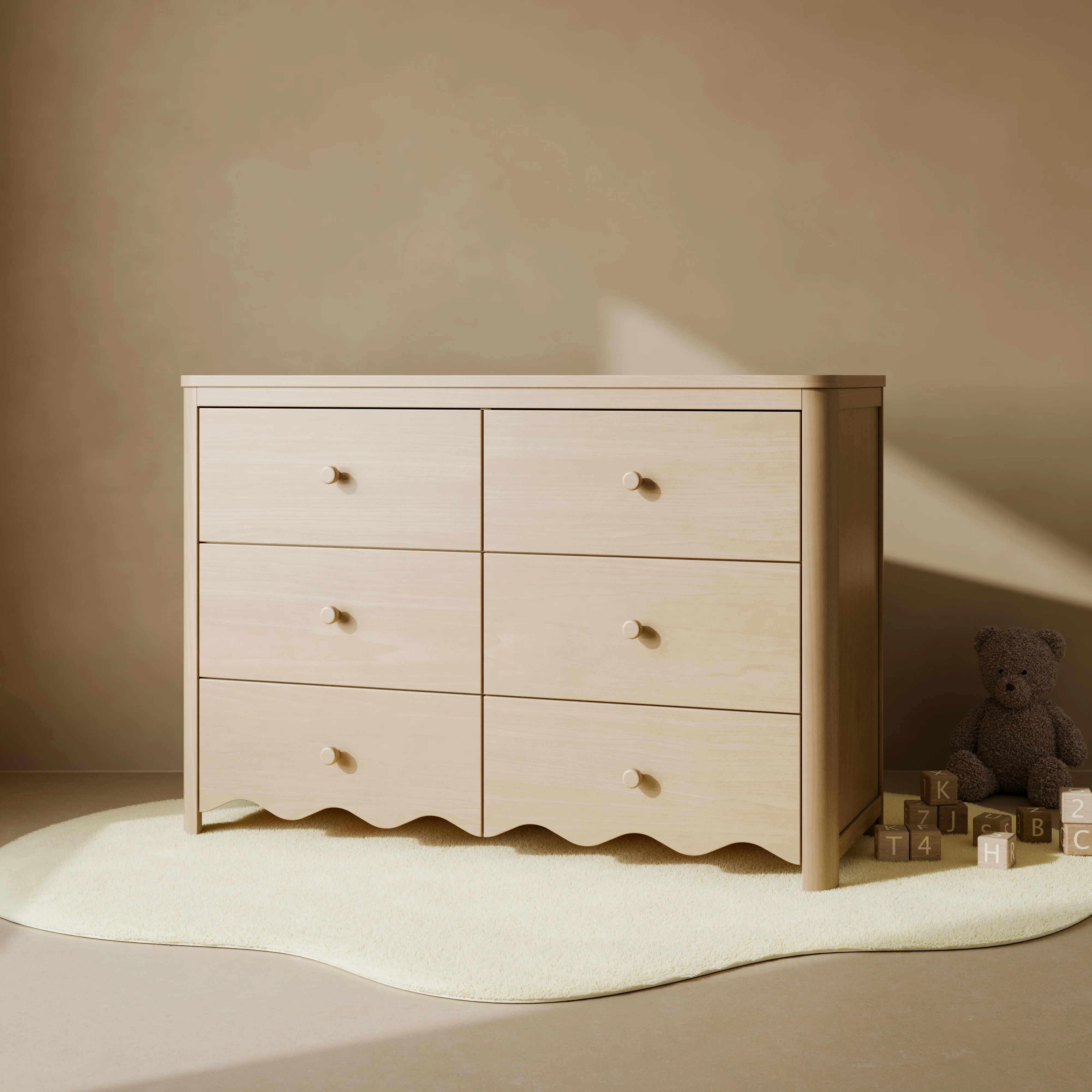 Storkcraft Casablanca 6 Drawer Nursery Dresser, Sage - Image 43