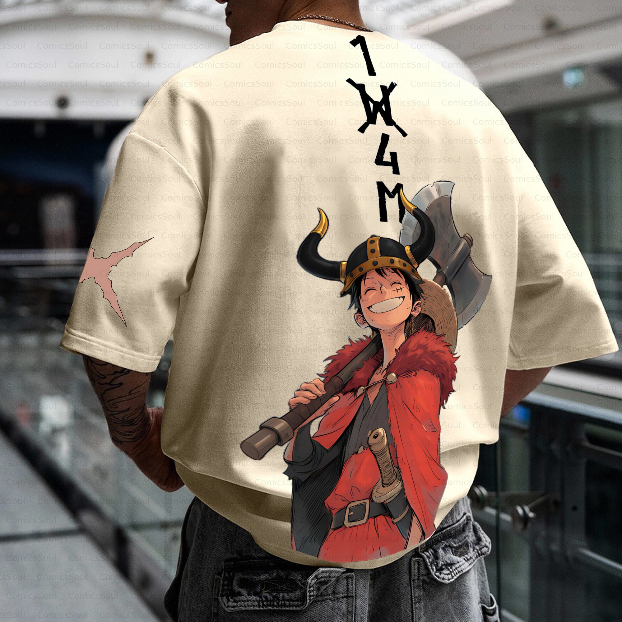 Unisex Anime Inspired Vintage T-Shirt