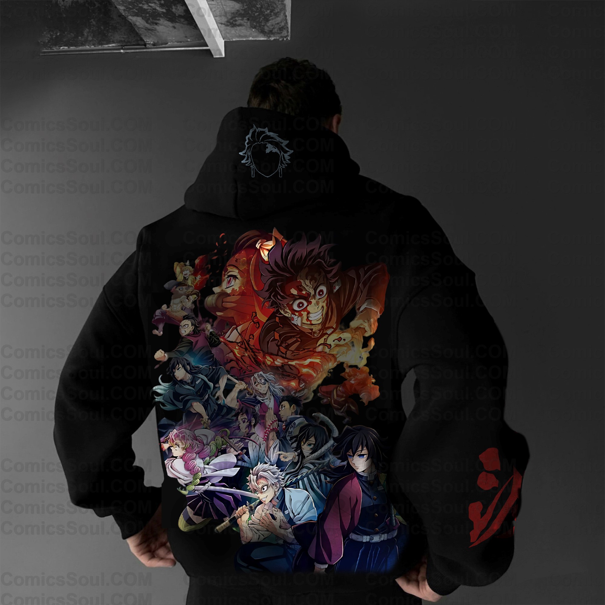 Unisex “ Comicssoul   ” Graphic Streetwear Vintage Hoodie