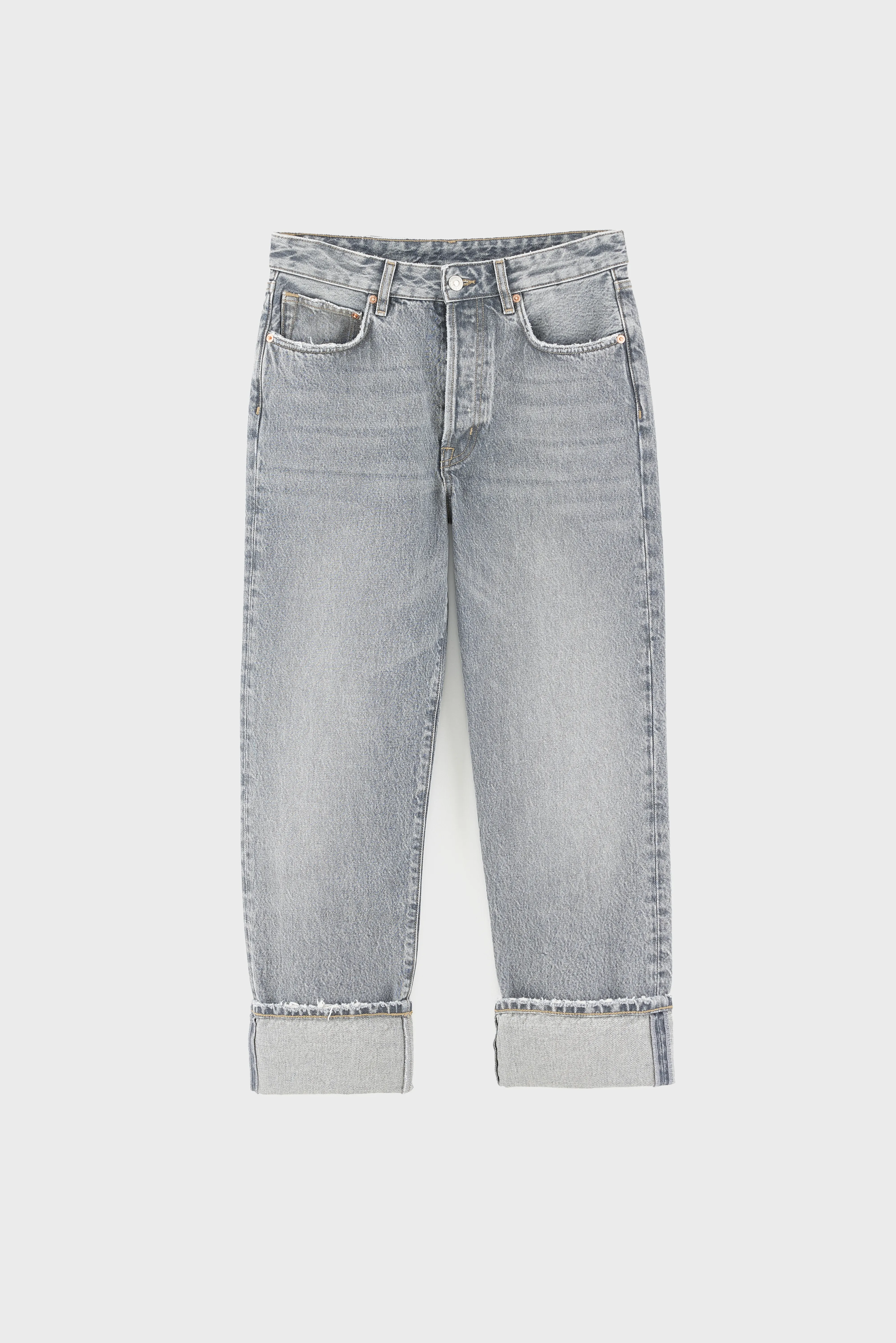 Bellerose Denim N. 46 - wide jeans (261 / W / USED GREY)