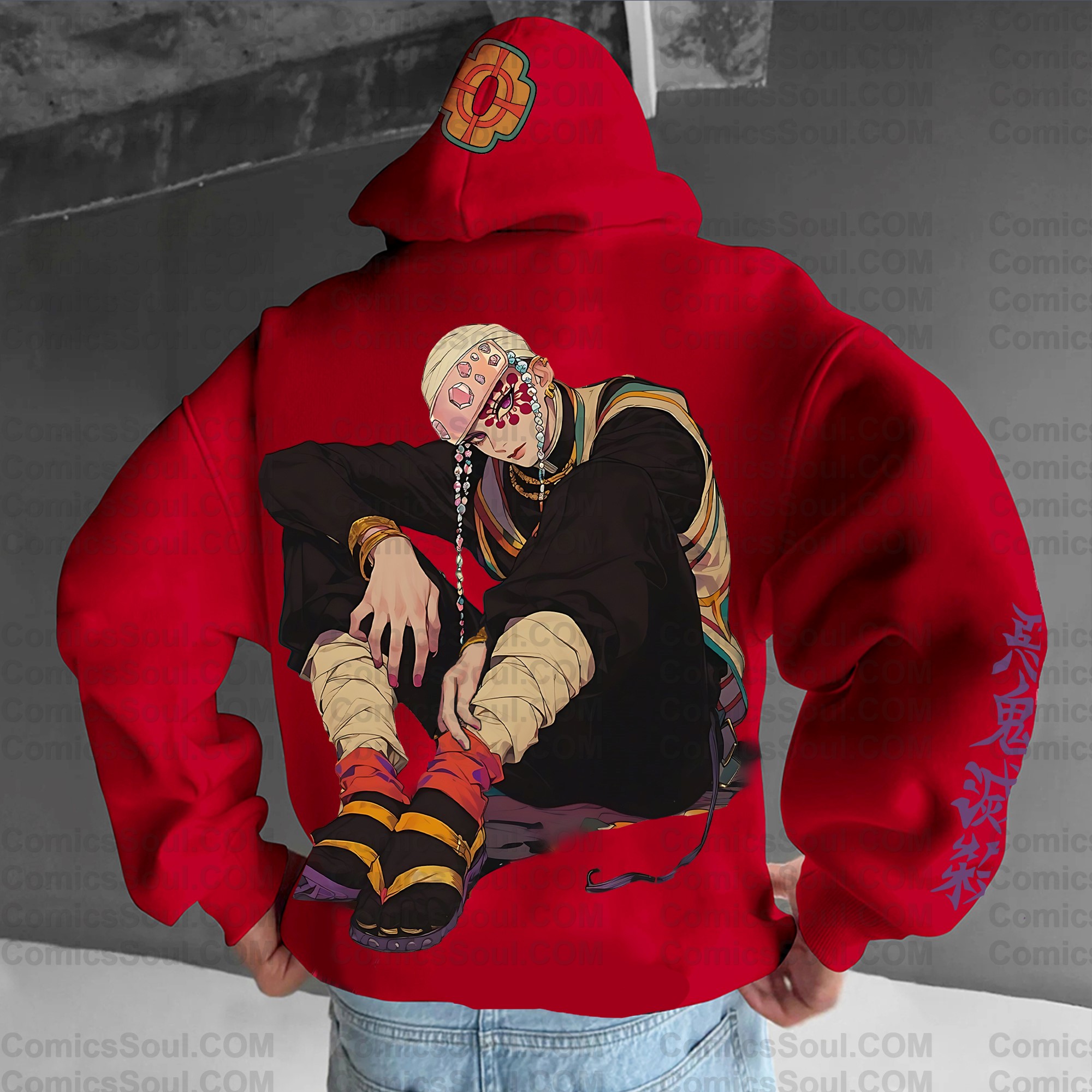 Unisex Anime Graphic Streetwear Vintage Hoodie| KNY