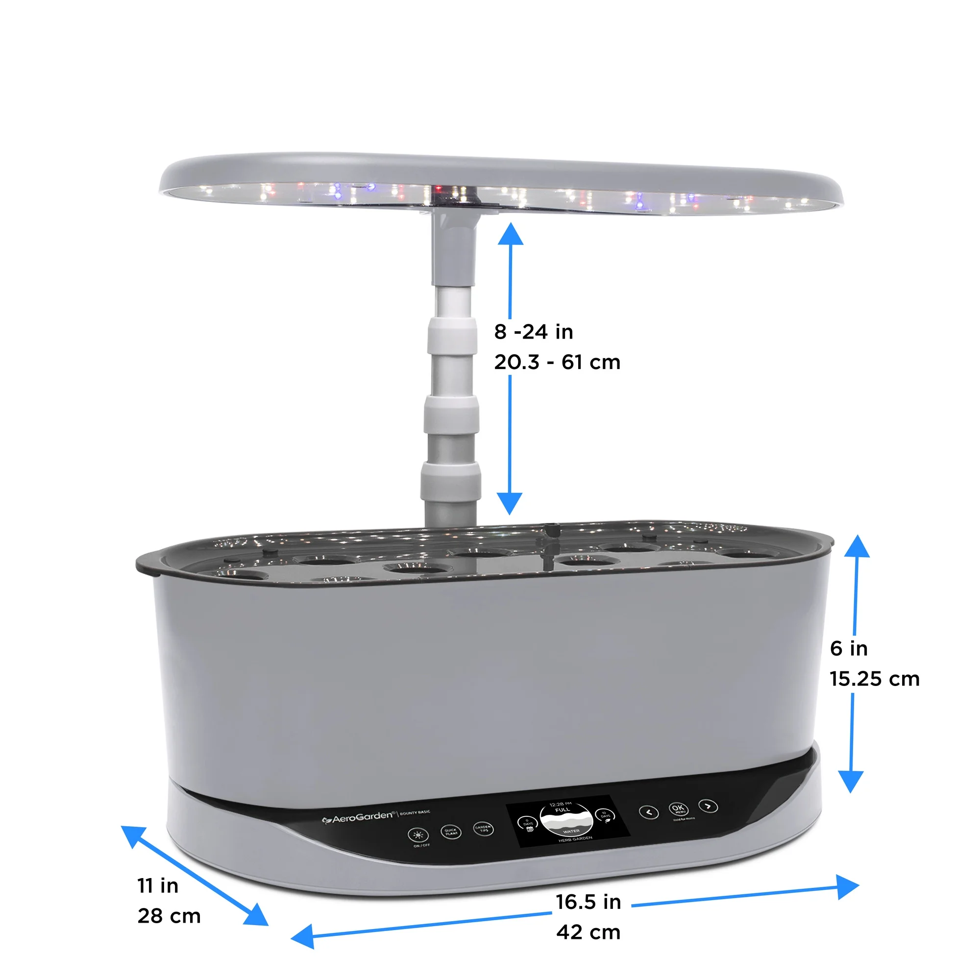 AeroGarden Bounty Basic - Indoor Garden with LED Grow Light, Black - Image 10