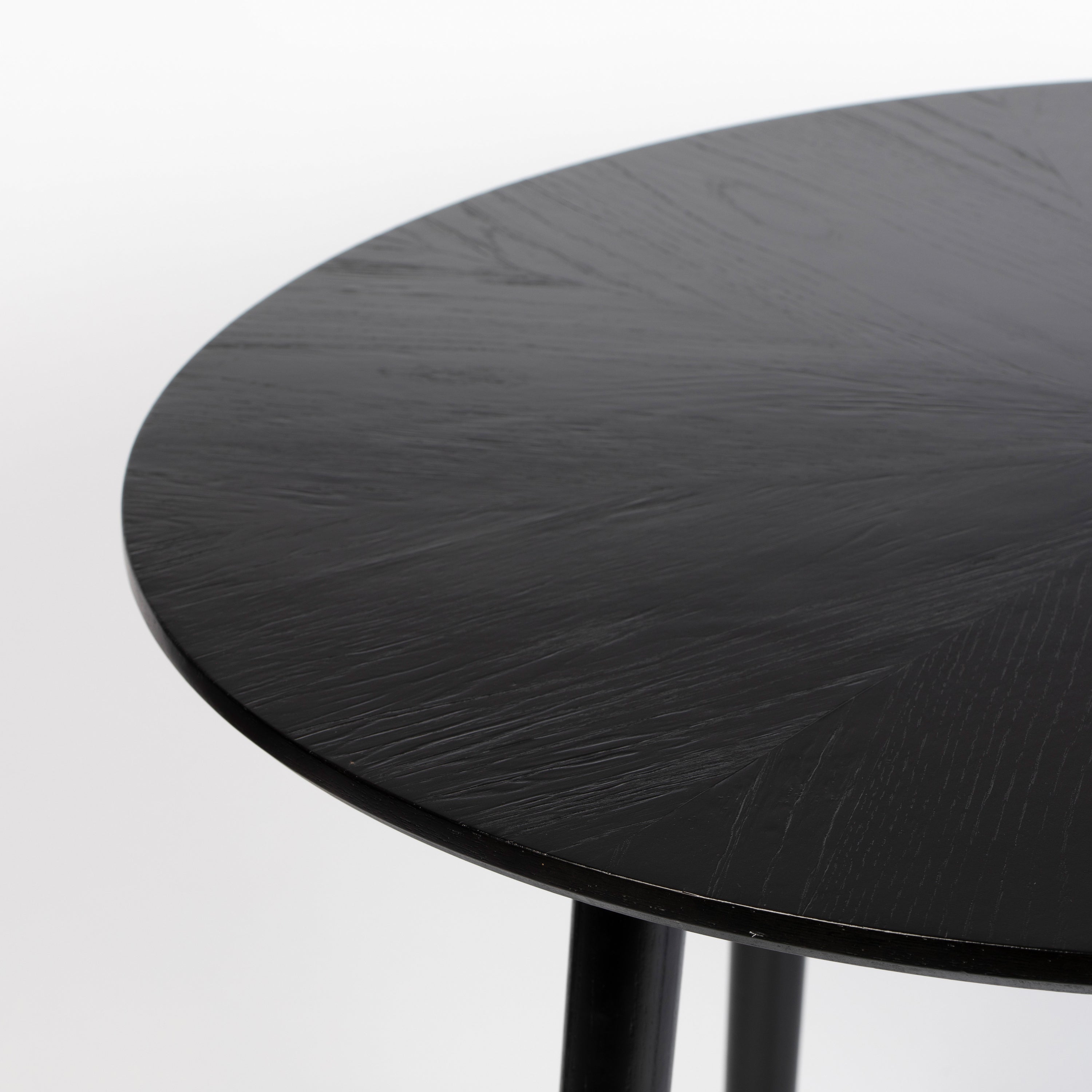 Blokker basic Finn Eettafel - Ø 120 cm - Zwart