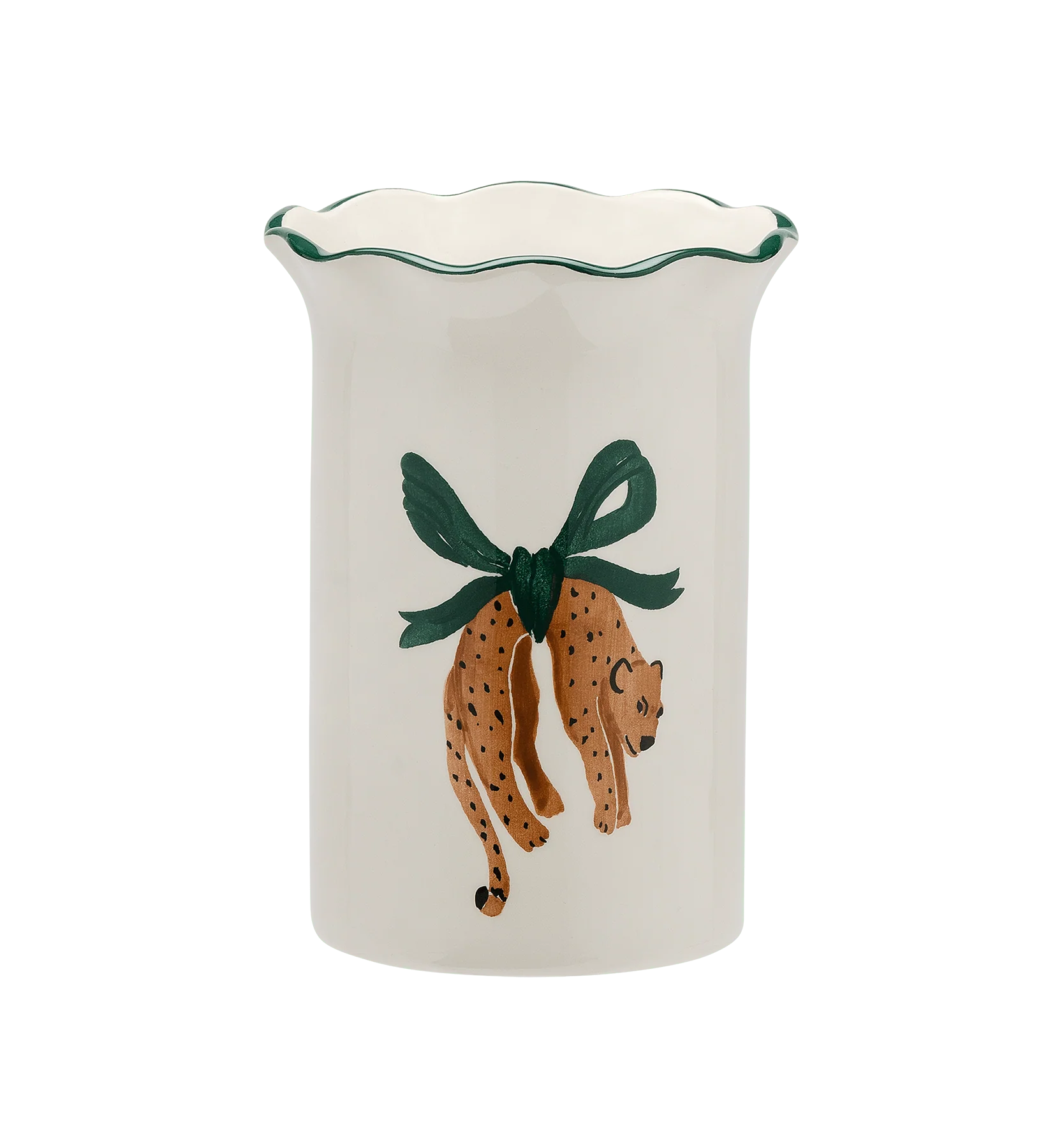 Hanging Leopard Vase