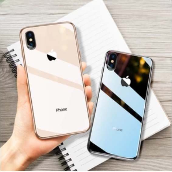 All-inclusive Anti-drop Plating Mirror Original For iPhone Case