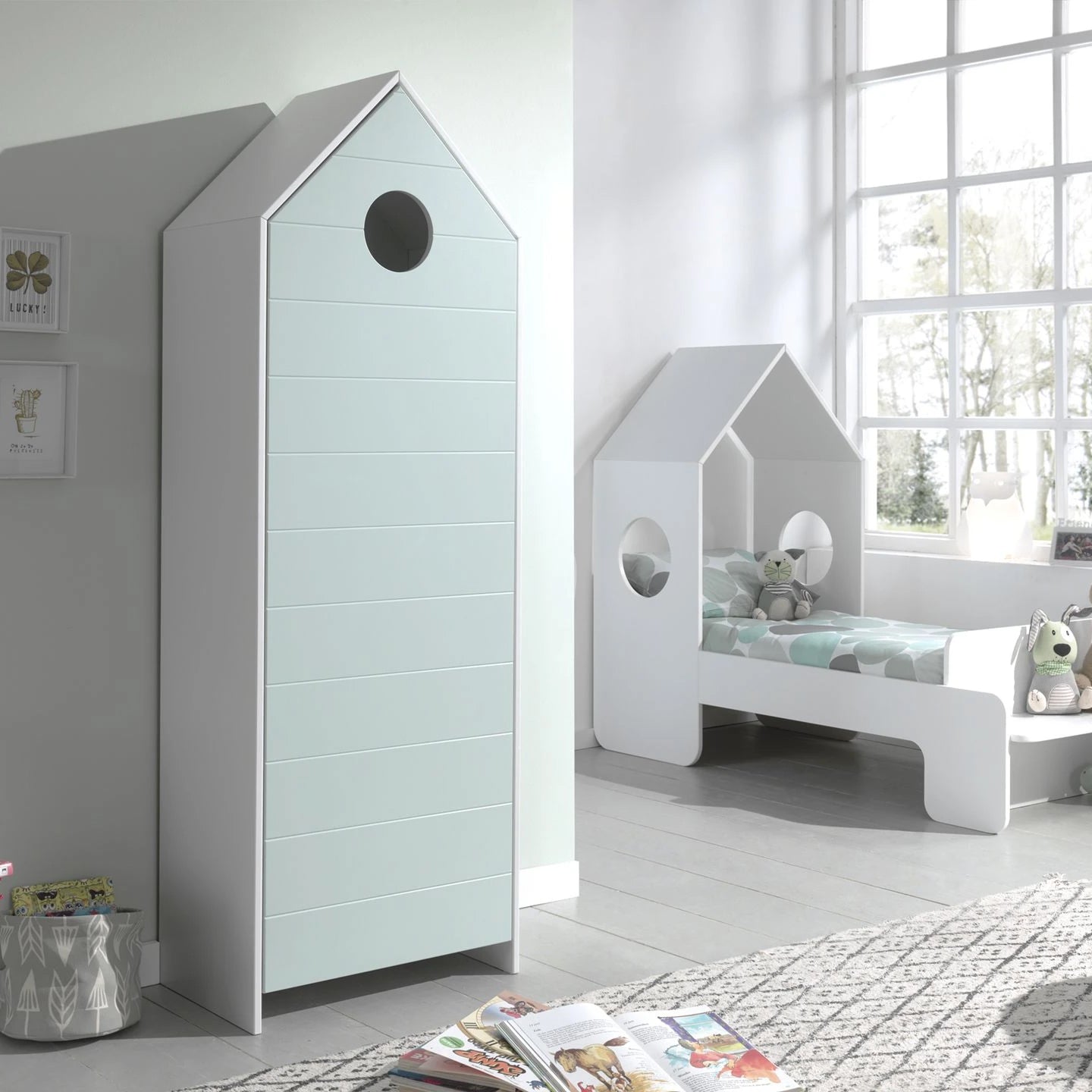 Vipack Casami Kledingkast - Mint Groen