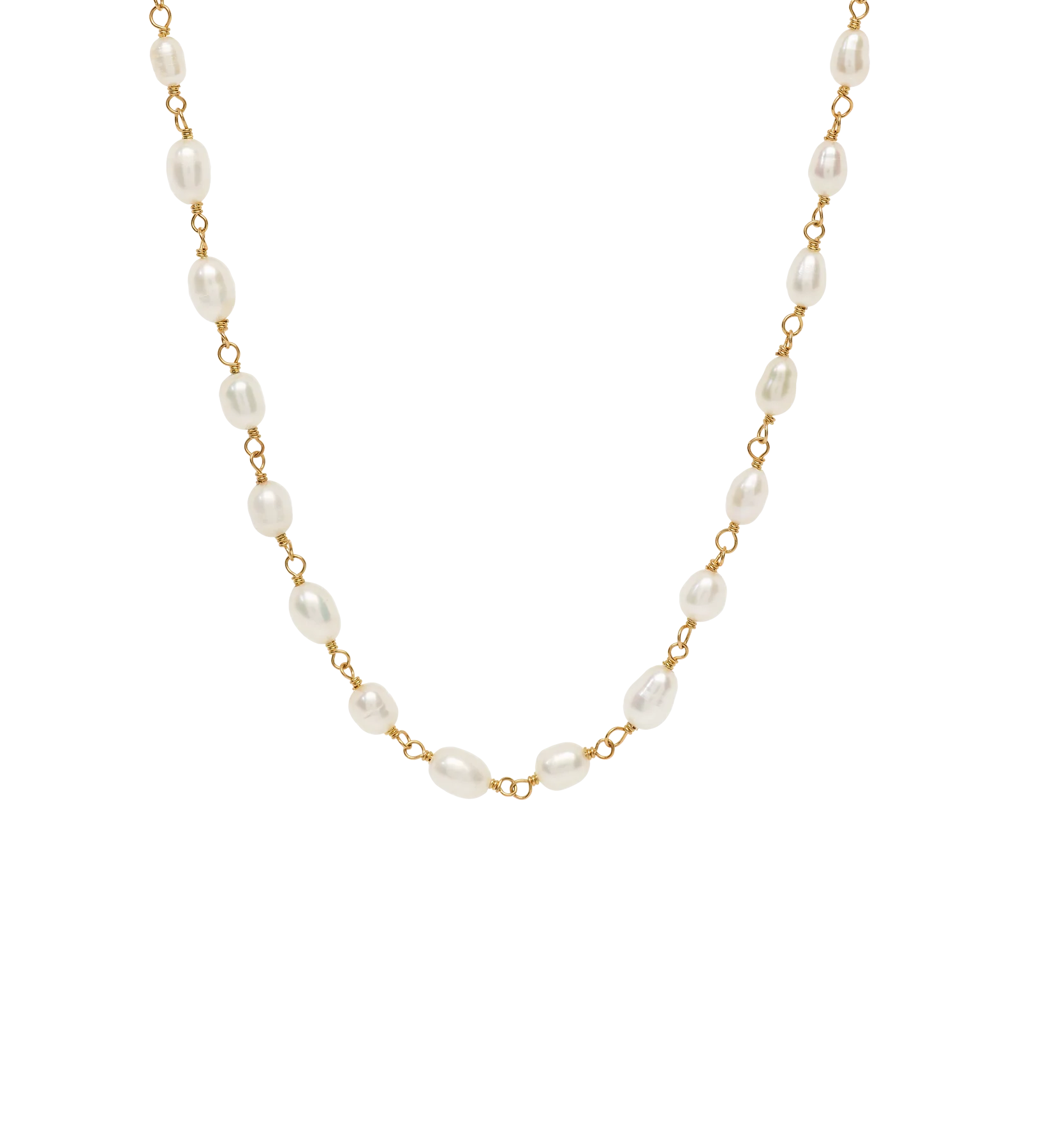 Clutching Pearls Necklace