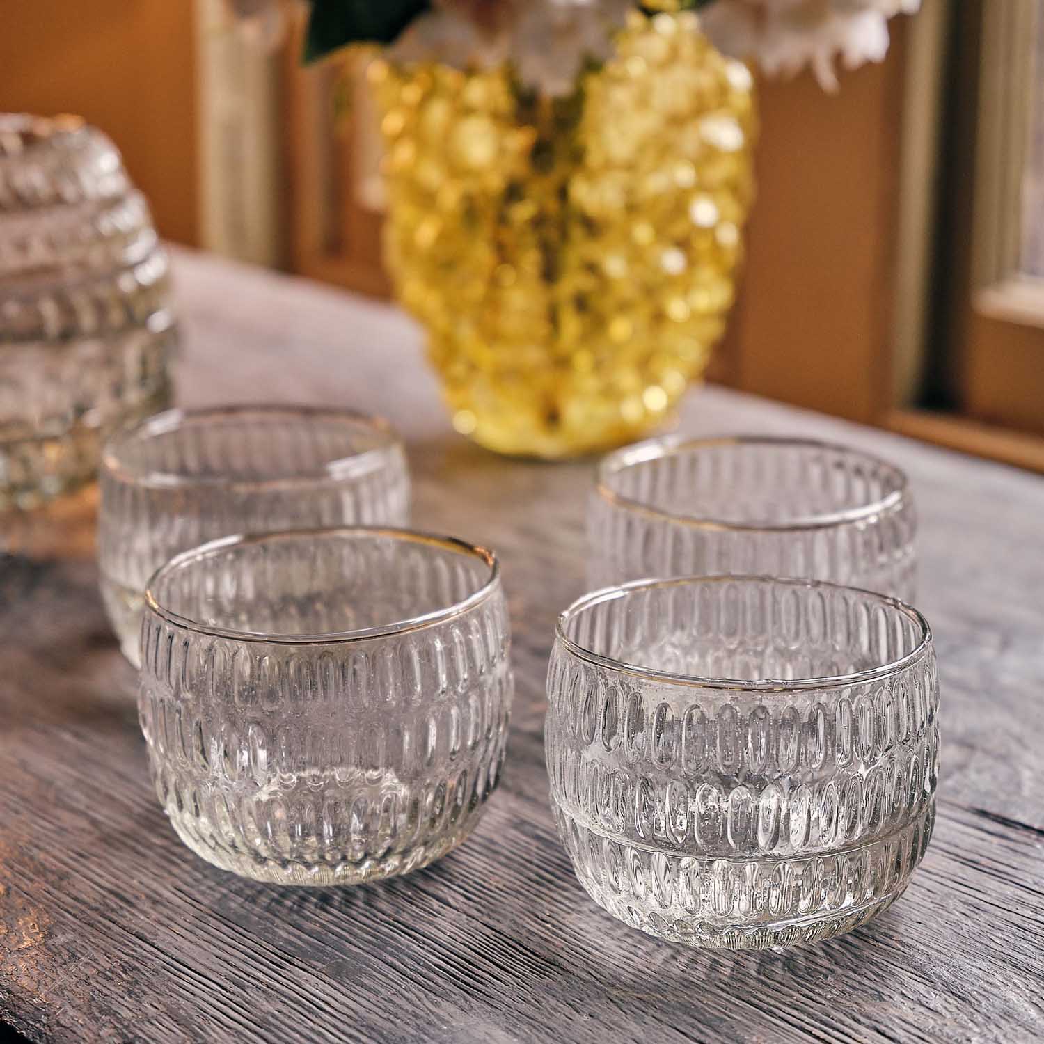 Tulsa Drinking Glass, Set of 4