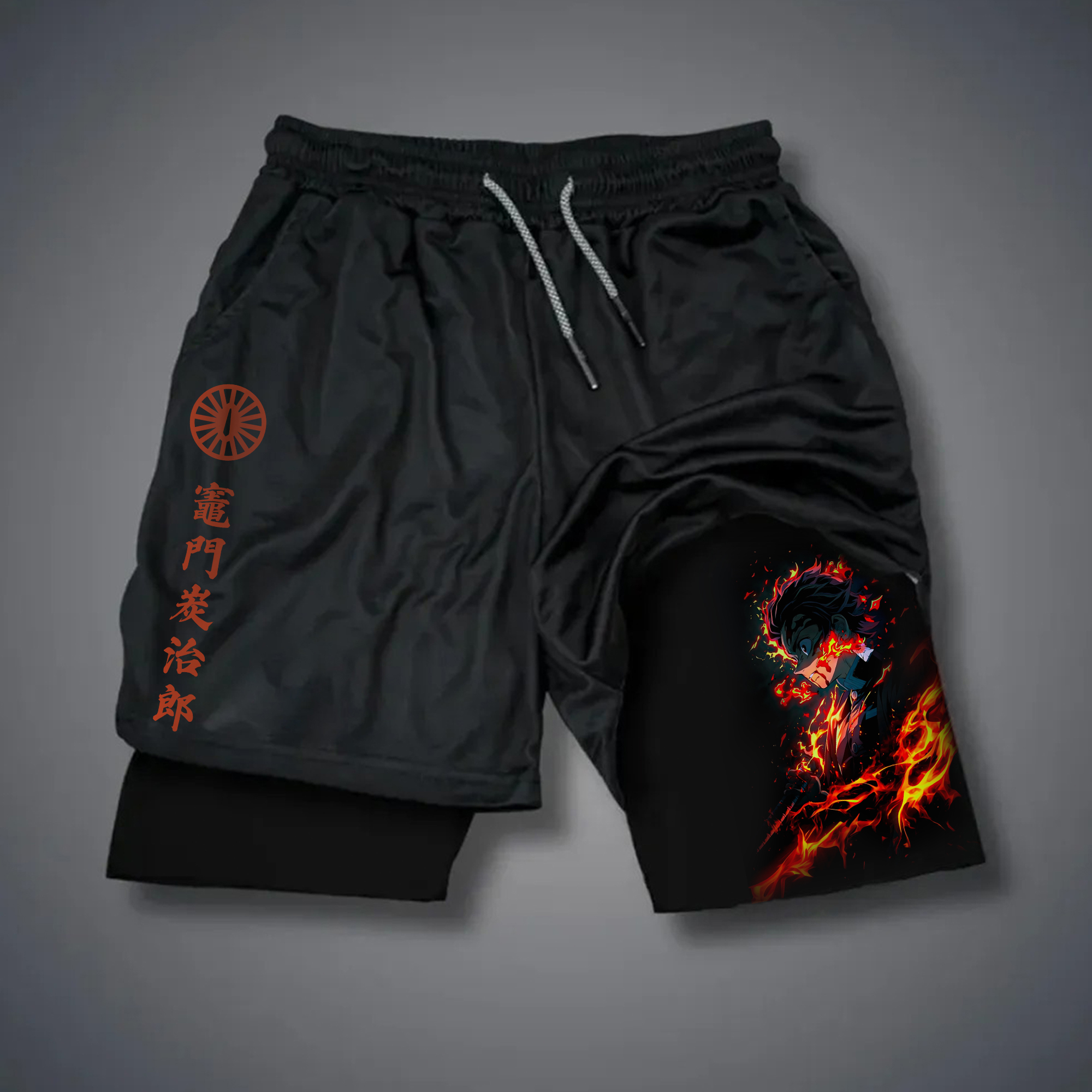 Unisex Casual Anime Streetwear Shorts