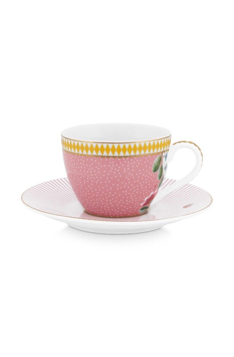 Espresso Cup & Saucer La Majorelle Pink